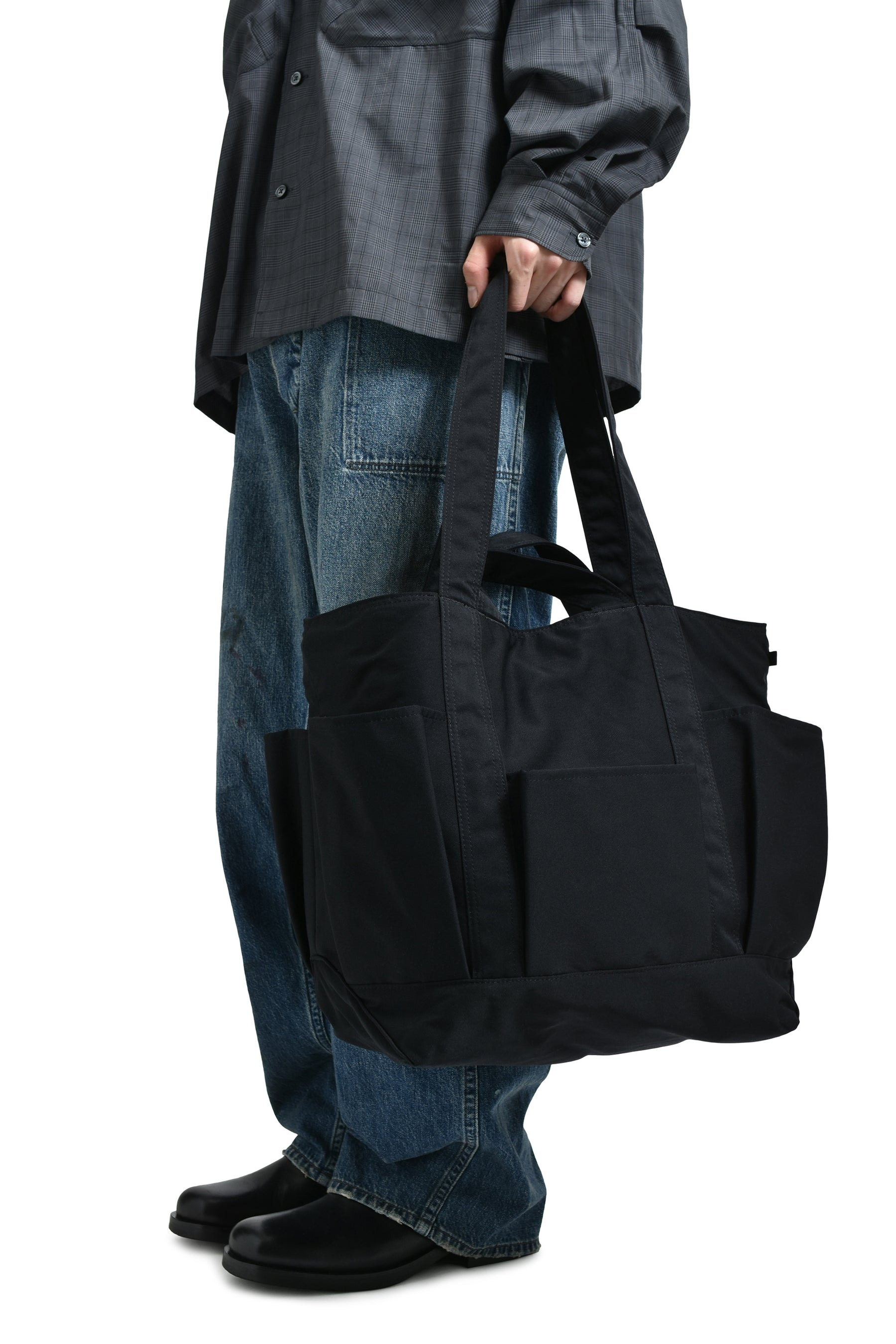 TECH REVERSIBLE FISHING TOOL TOTE / BLK - 2