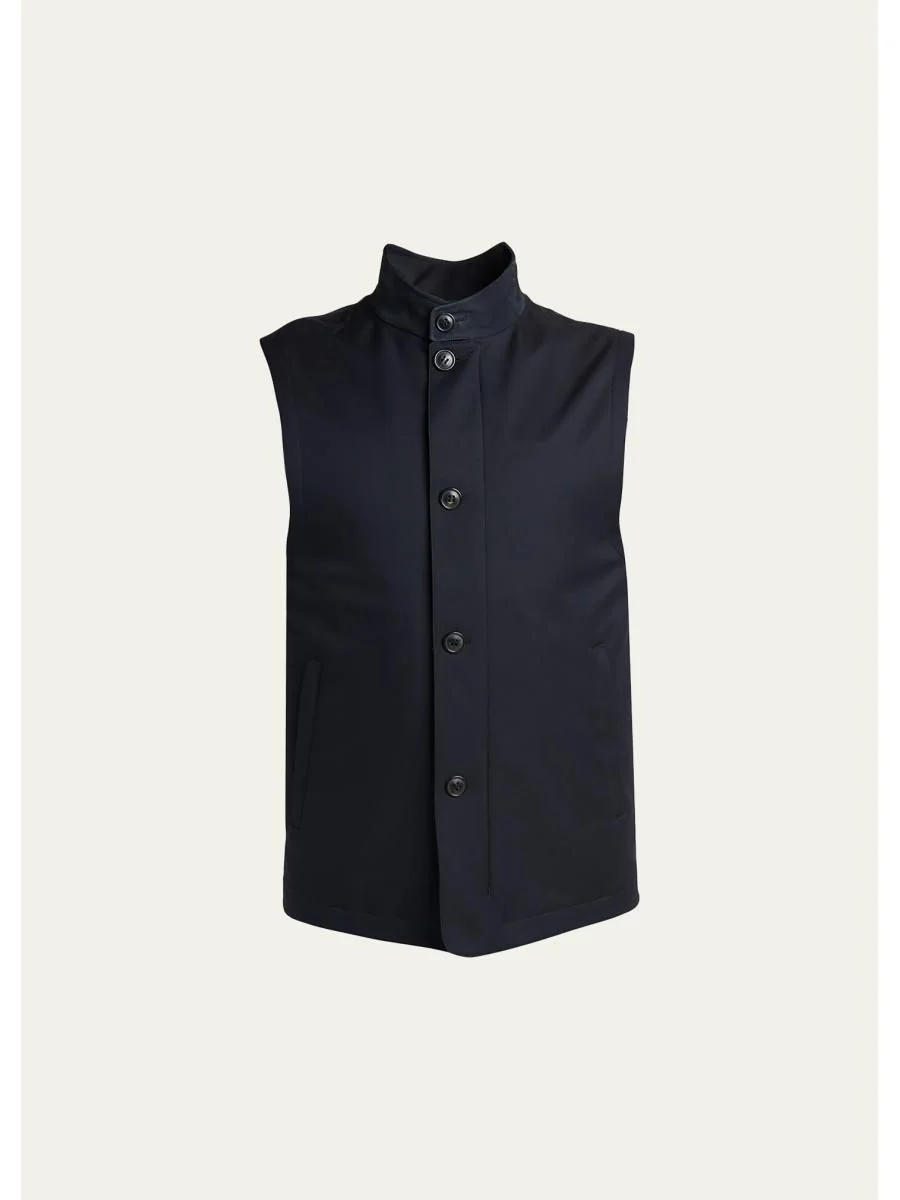 Men's Motorin Button-Front Vest - 1