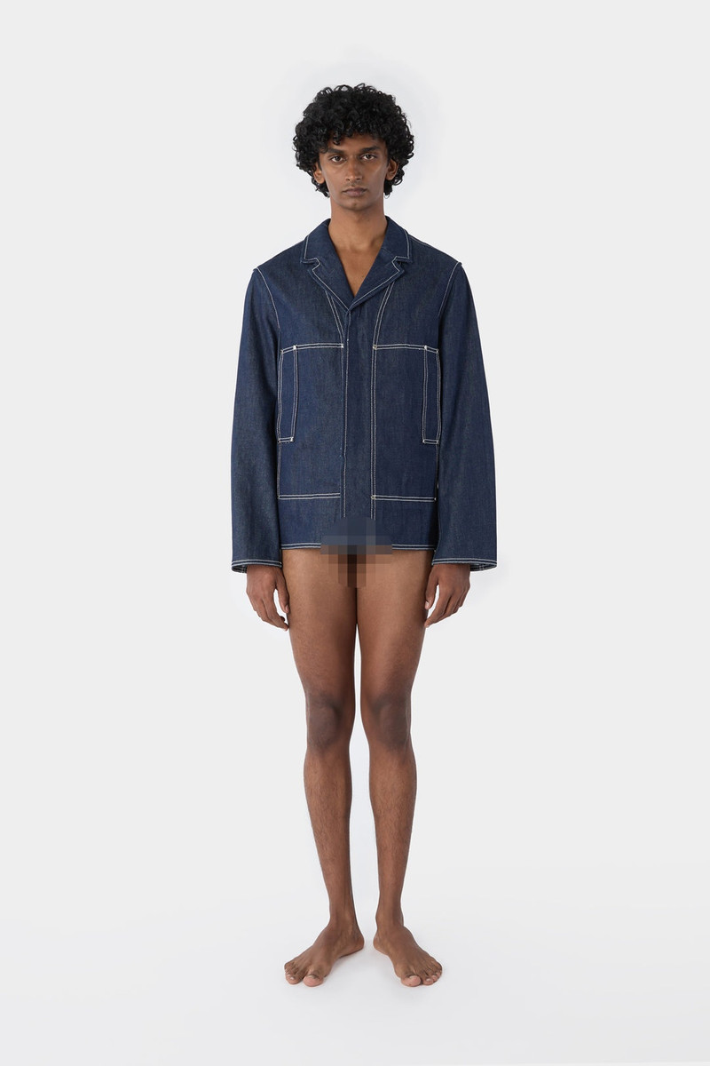 UTILITY BLAZER / dark blue 1