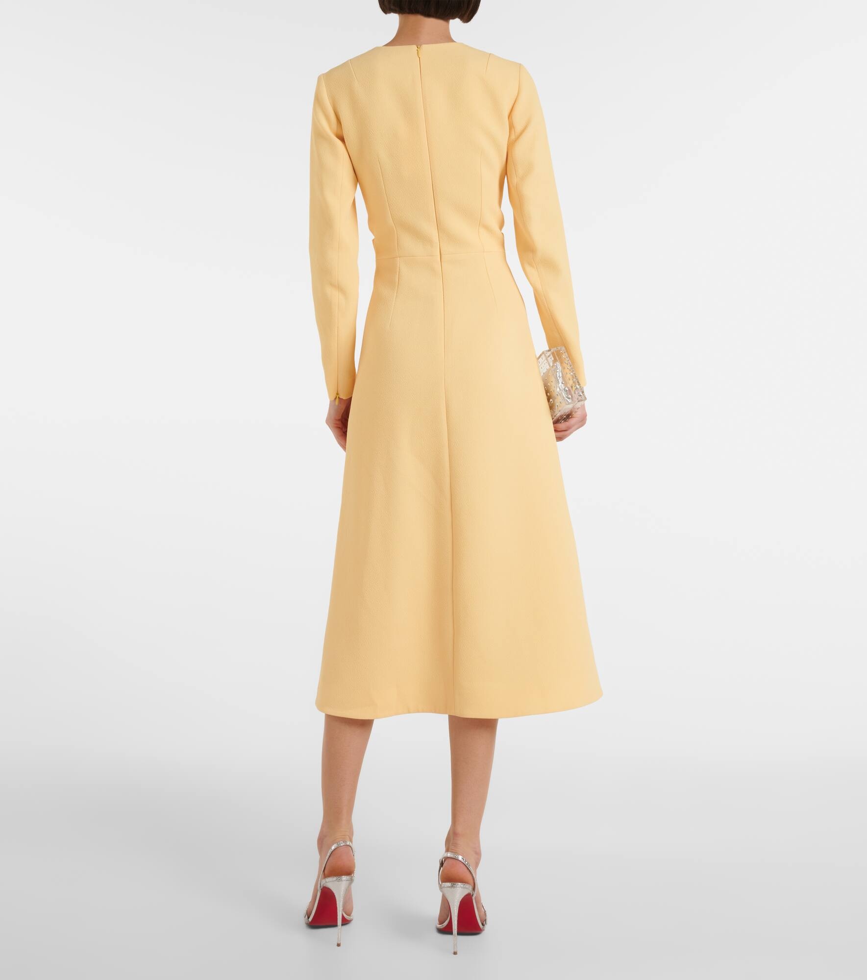 Elta crêpe midi dress - 3