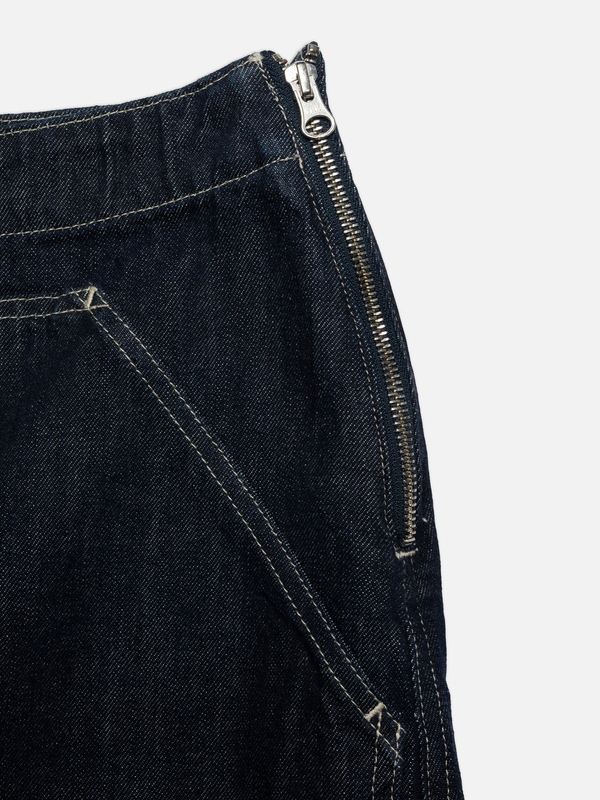 Elvy Workwear Denim Skirt - 6