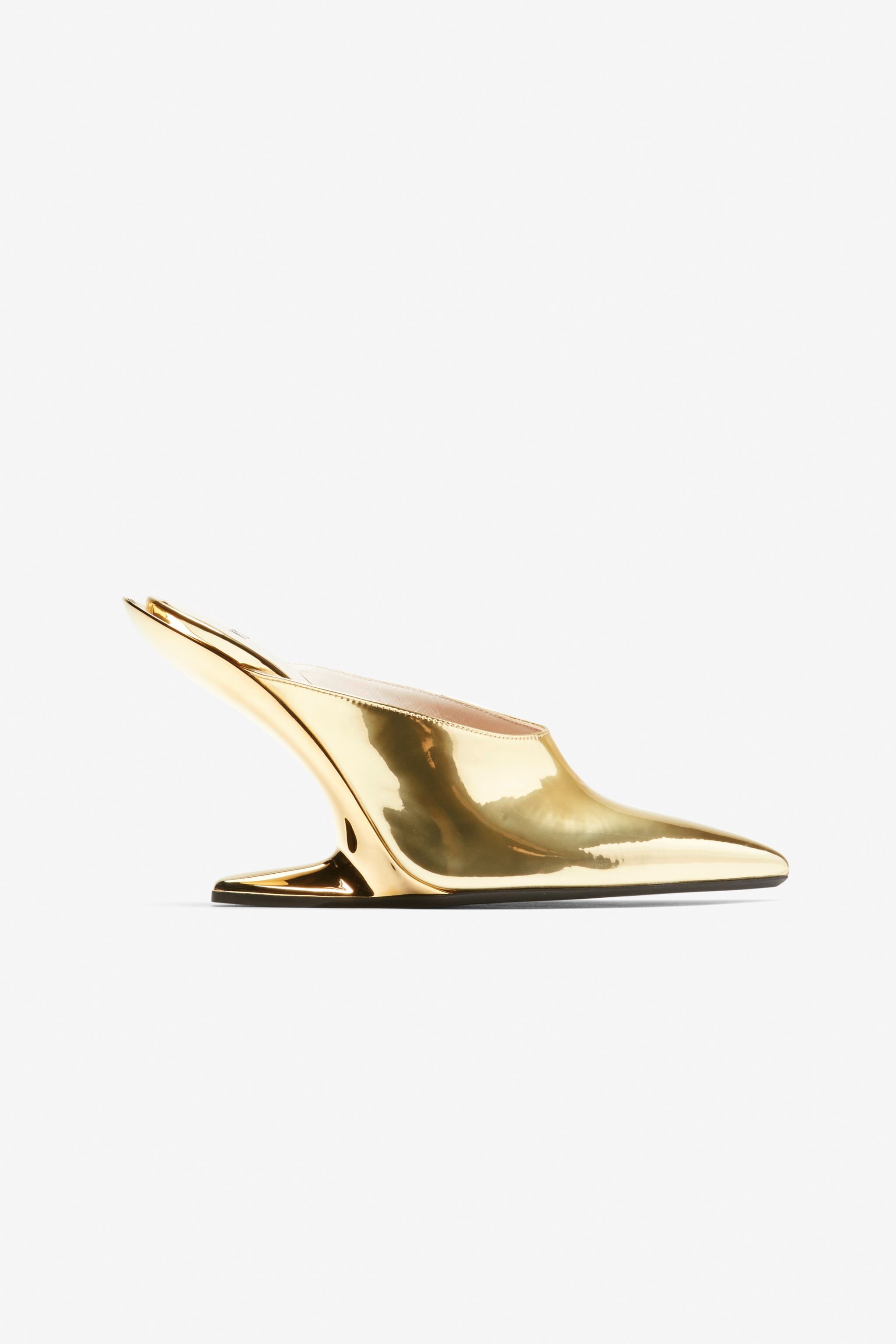 METALLIC SABOT MULES - 1