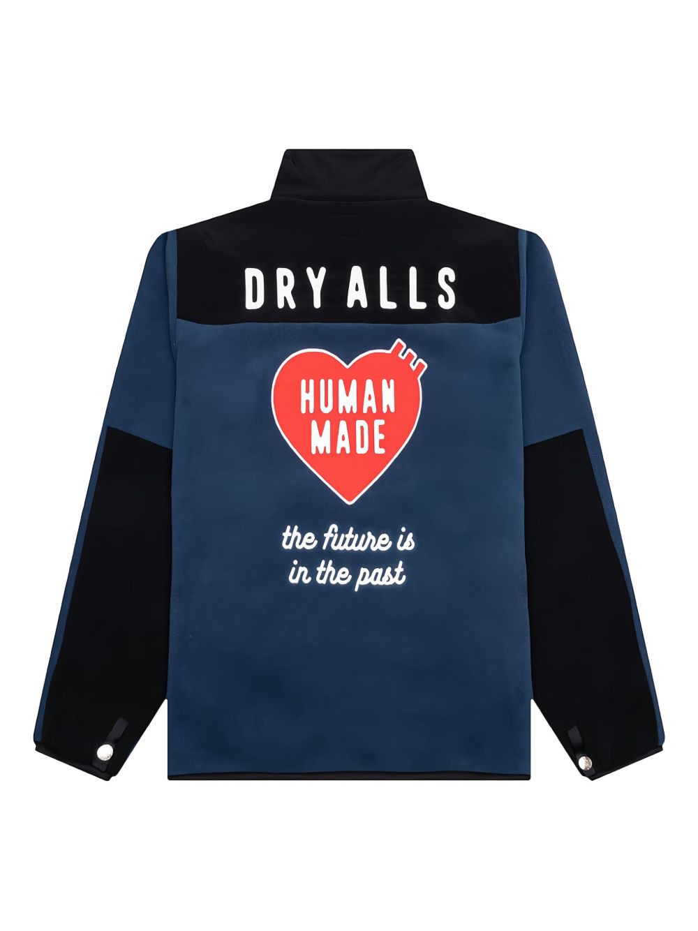 heart-logo fleece sweatshirt - 2