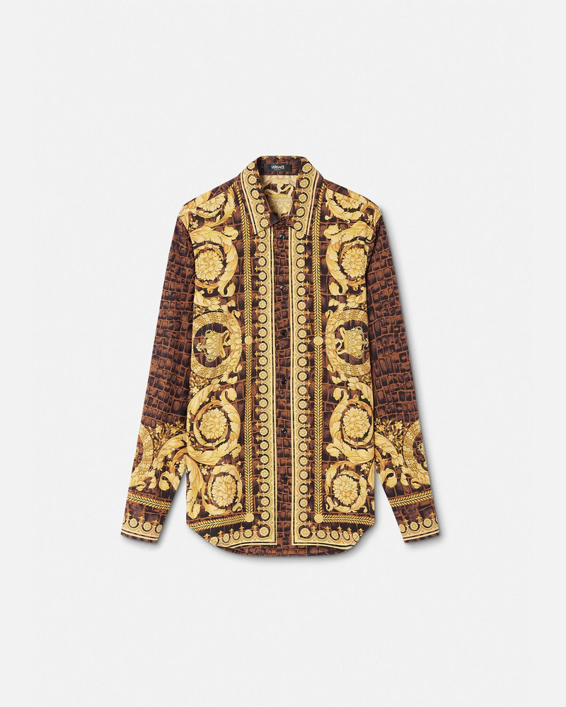 Baroccodile Cotton Shirt 1