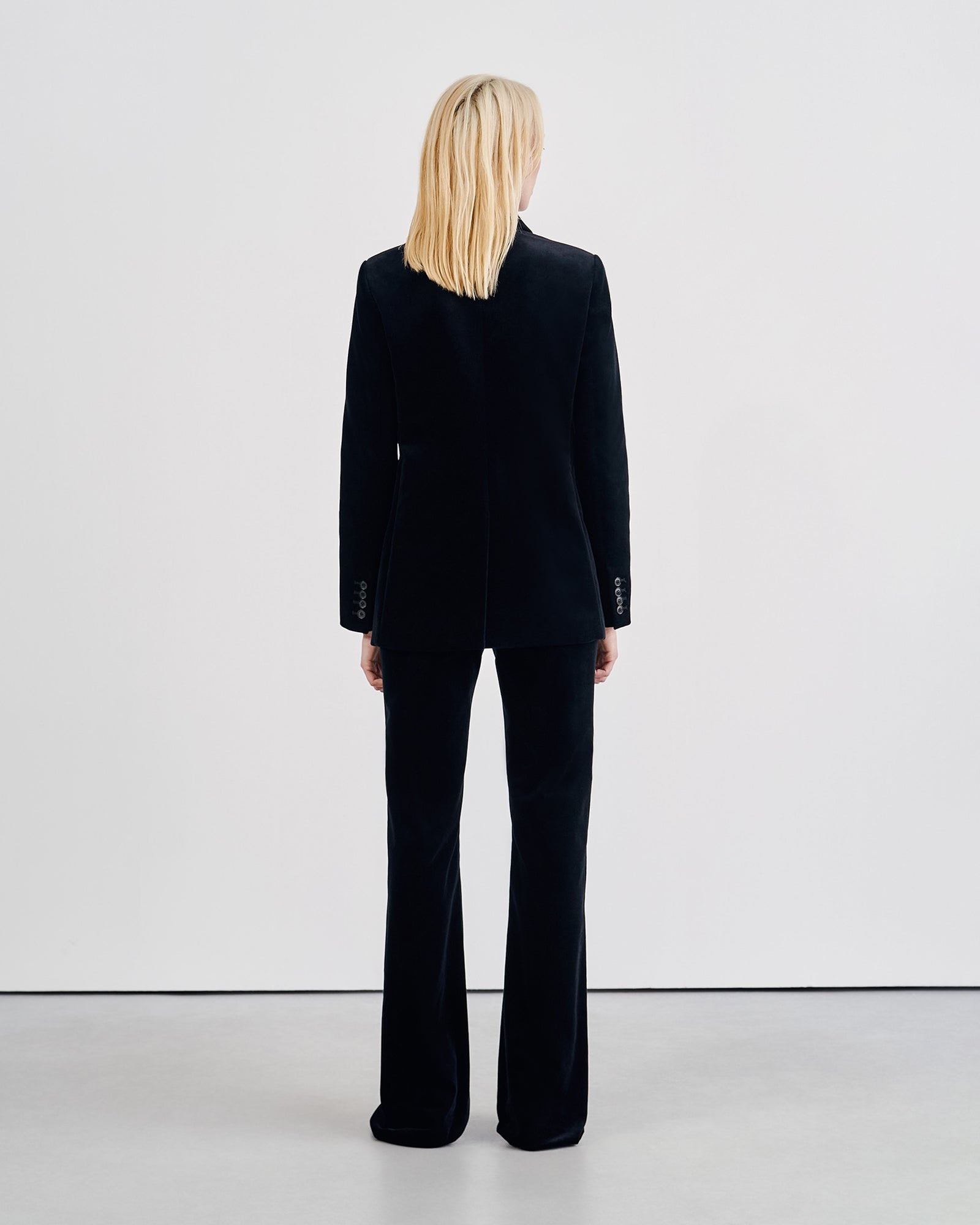 VALENTINE VELVET TUXEDO JACKET - 3