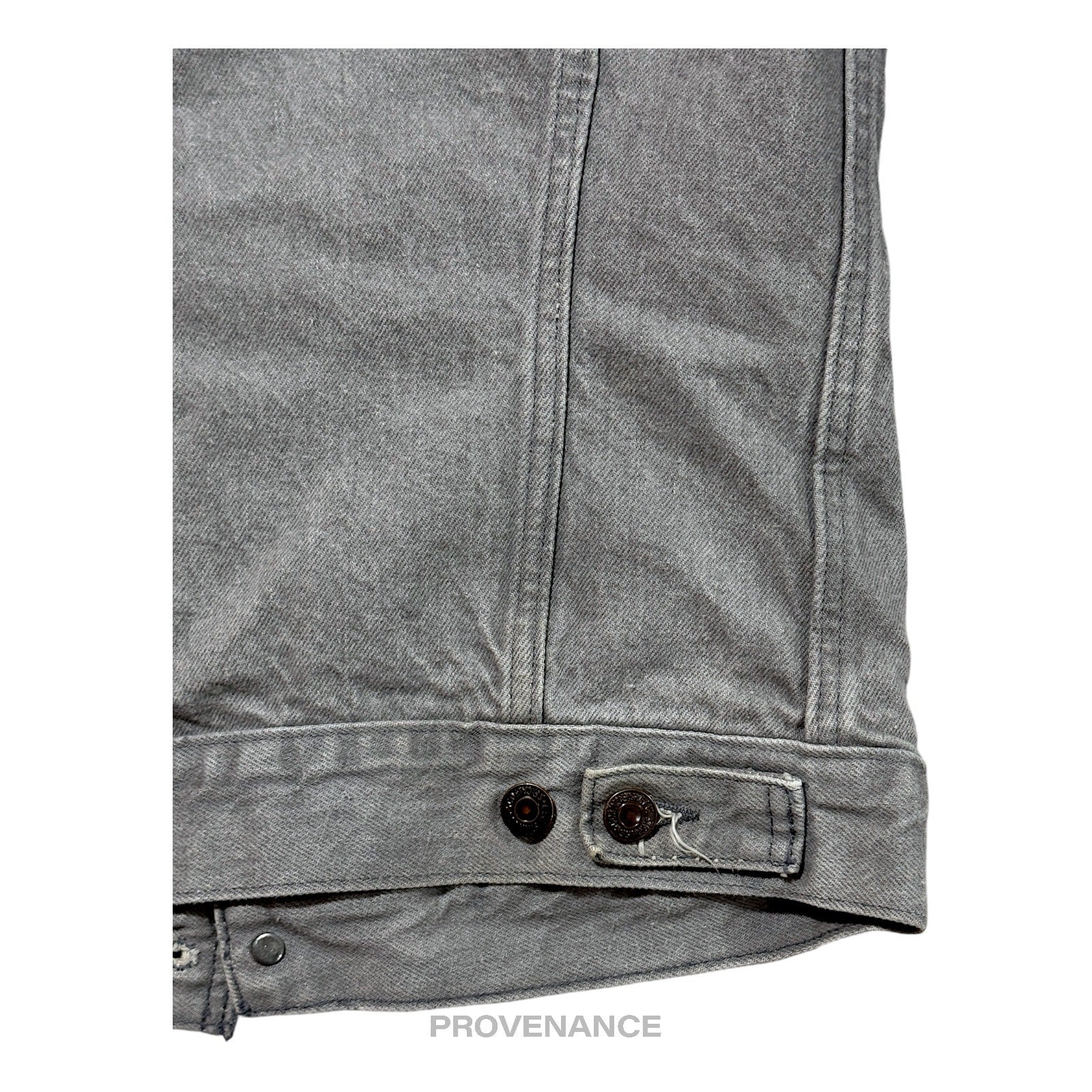 LEVIS Denim Jacket - Grey 36 - 7