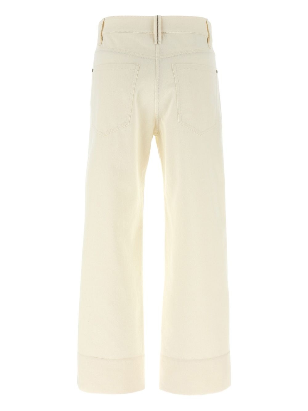 Monile cropped jeans - 2
