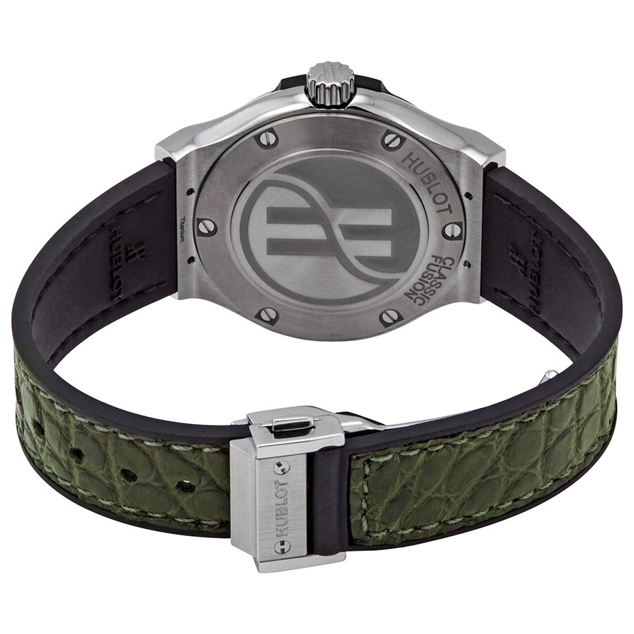 Hublot Classic Fusion Quartz Green Dial Ladies Watch 581.NX.8970.LR - 3