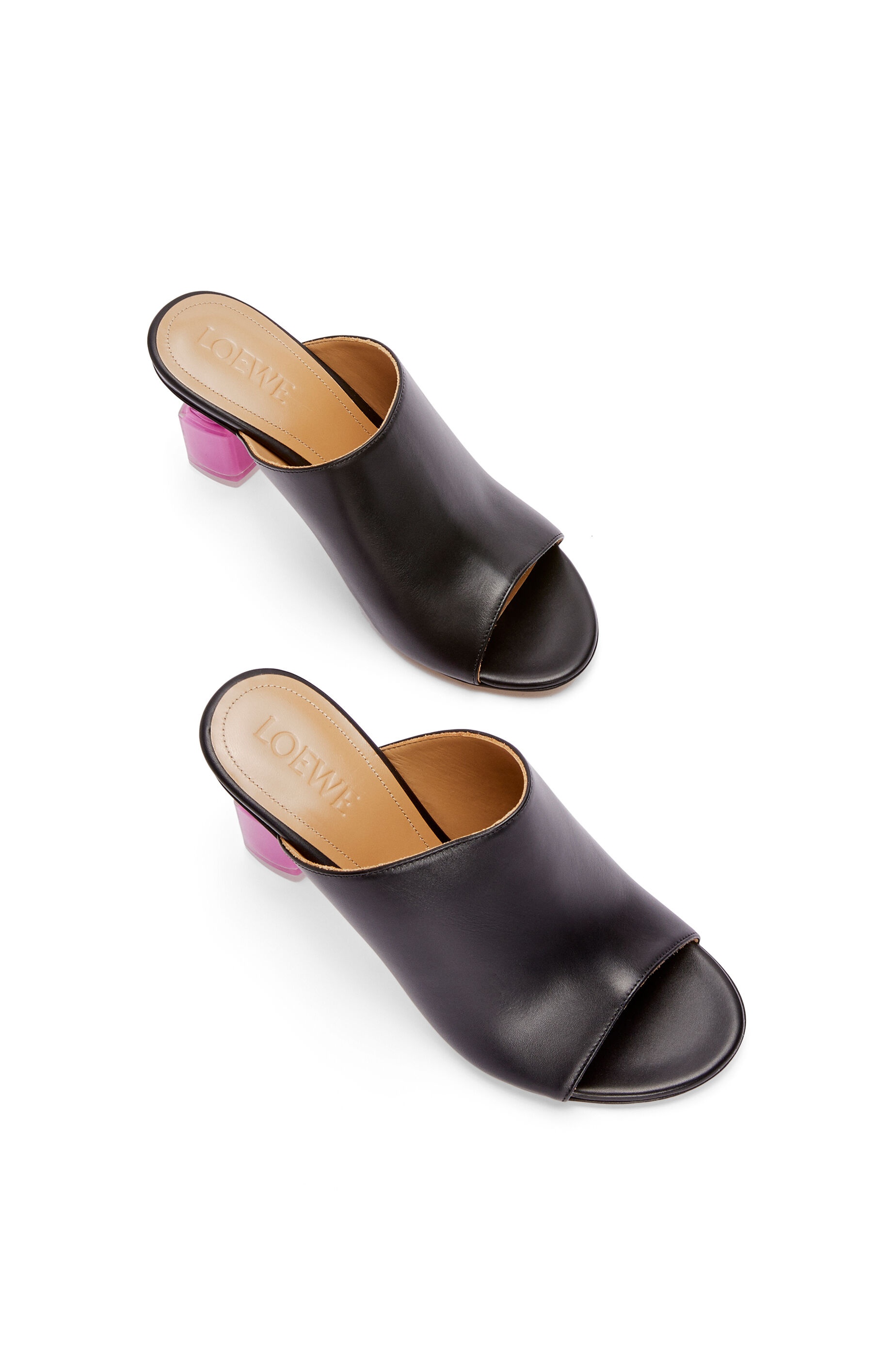 LOEWE ◆ Nail Polish Mule Loewe Nail polish mule in calfskin | REVERSIBLE