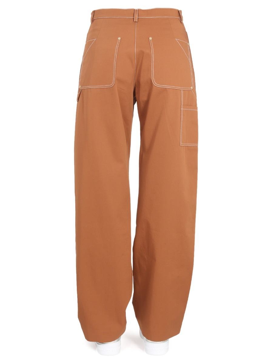 パンツ Stella McCartney FW22 PANTS WITH BUCKLE (640038_3AU4502003) Stella McCartney STELLA MCCARTNEY PANTS WITH BUCKLE