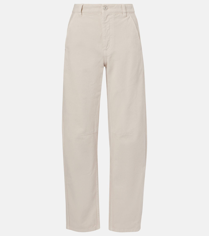 High-rise straight jeans 1