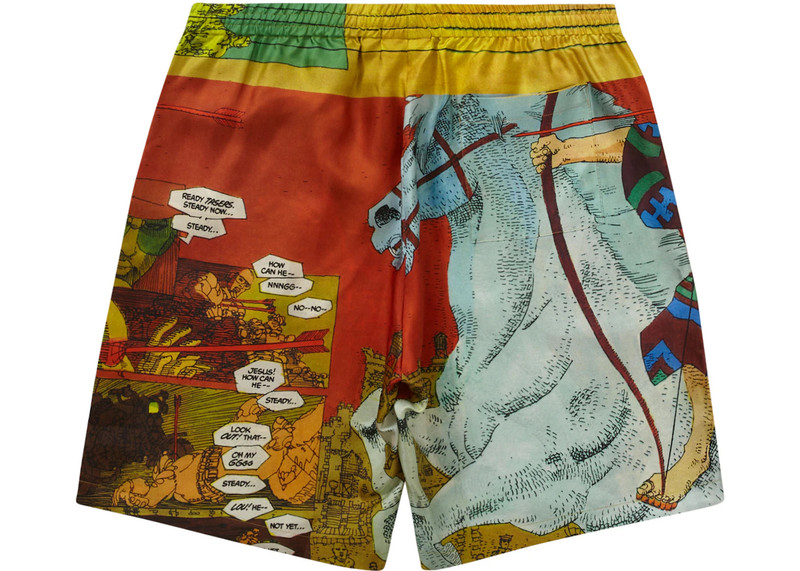Supreme Supreme Ronin Silk Short Gold outlook