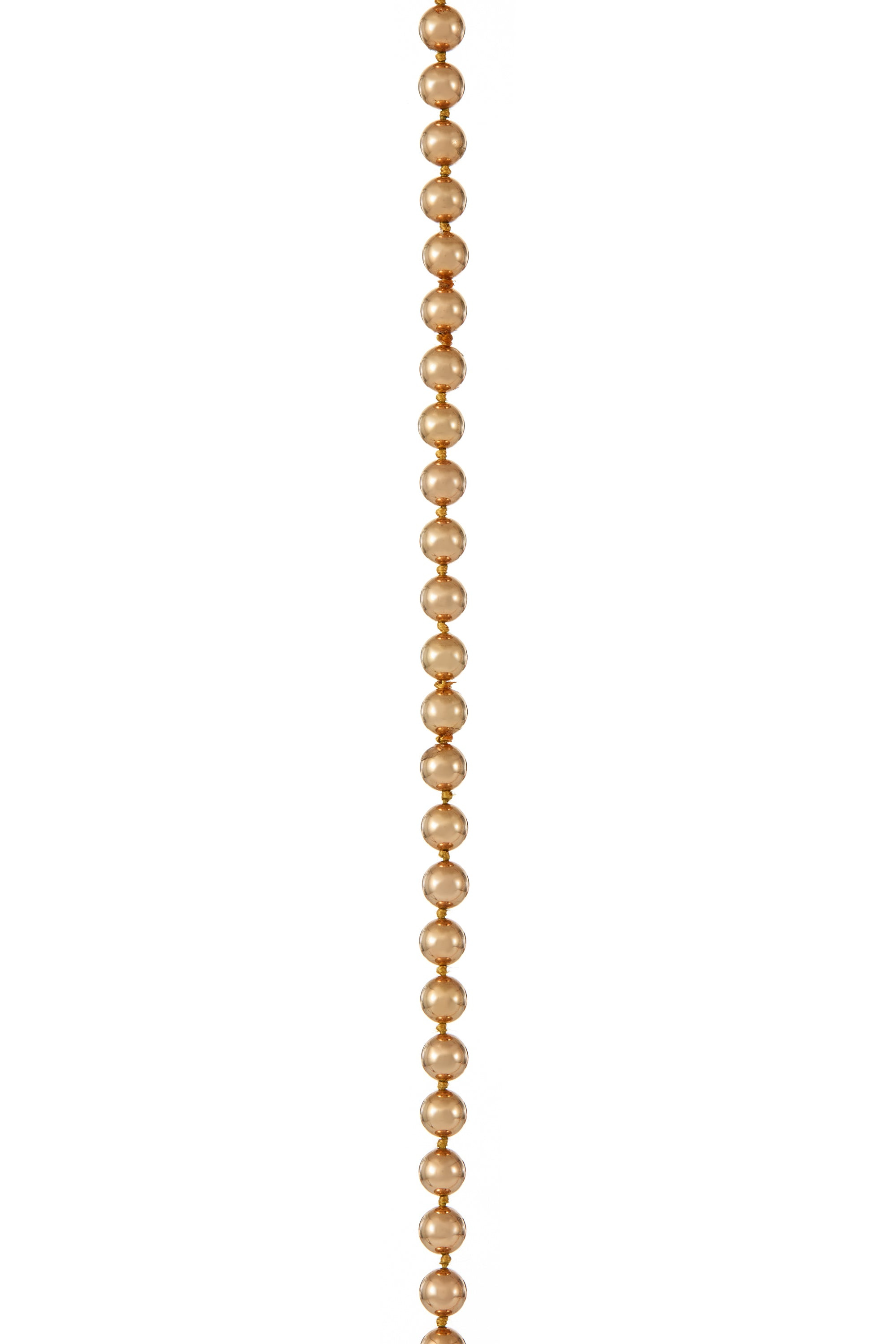 Beaded Necklace in 18K Rose Gold - 4