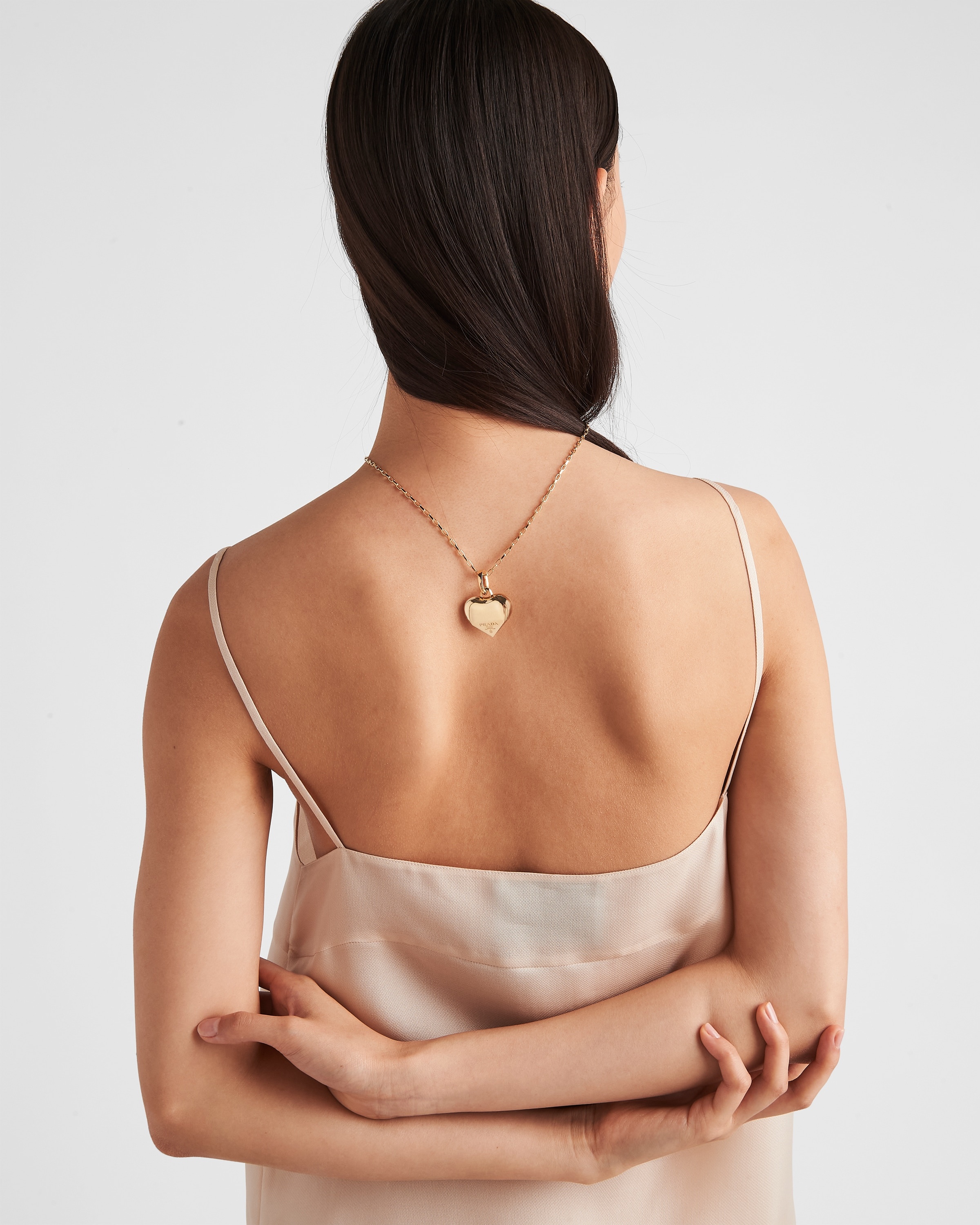Eternal Gold small pendant necklace in yellow gold - 7