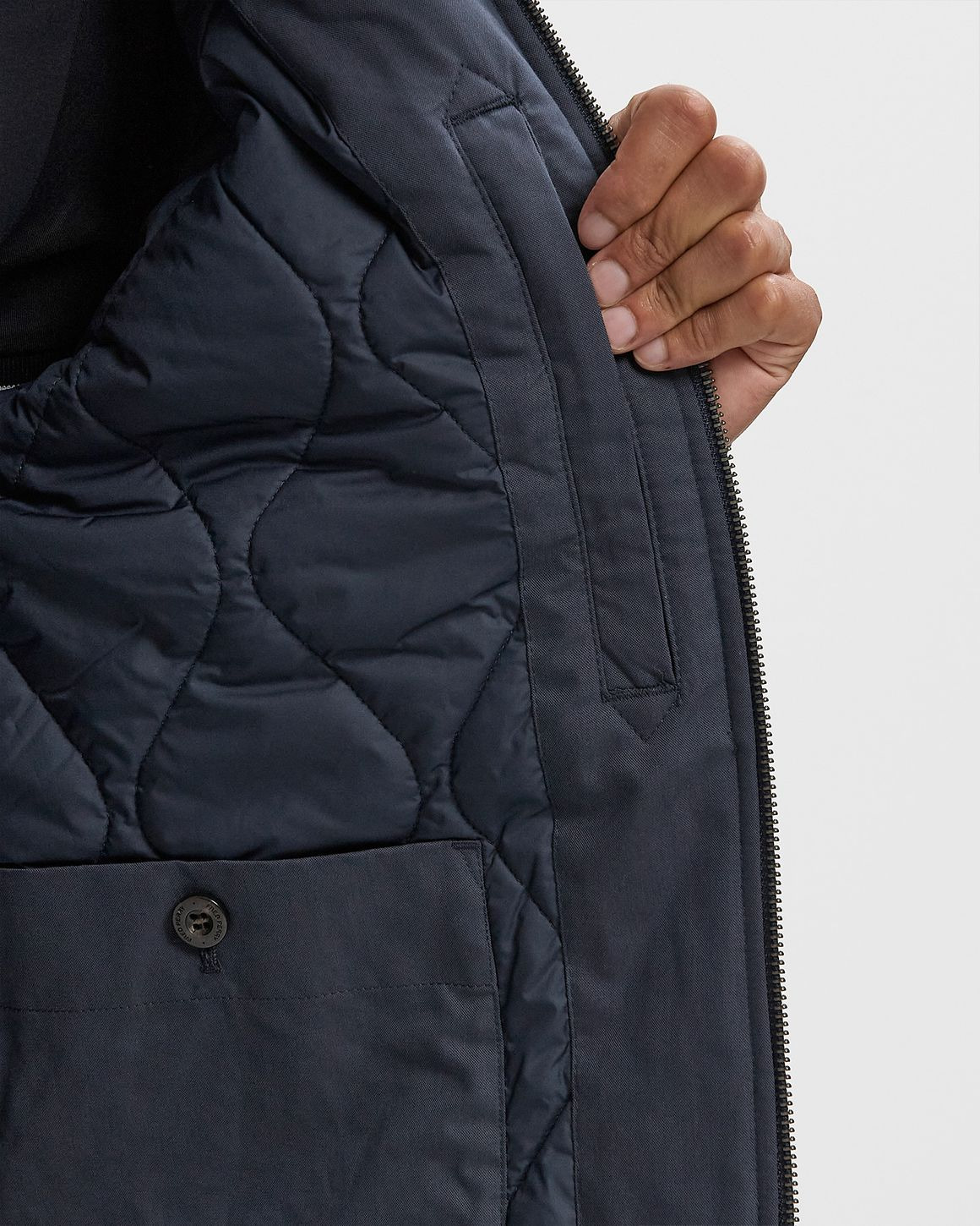 COTTON CABAN JACKET - 5