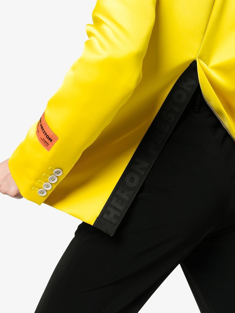 Mikado single-breasted blazer 5