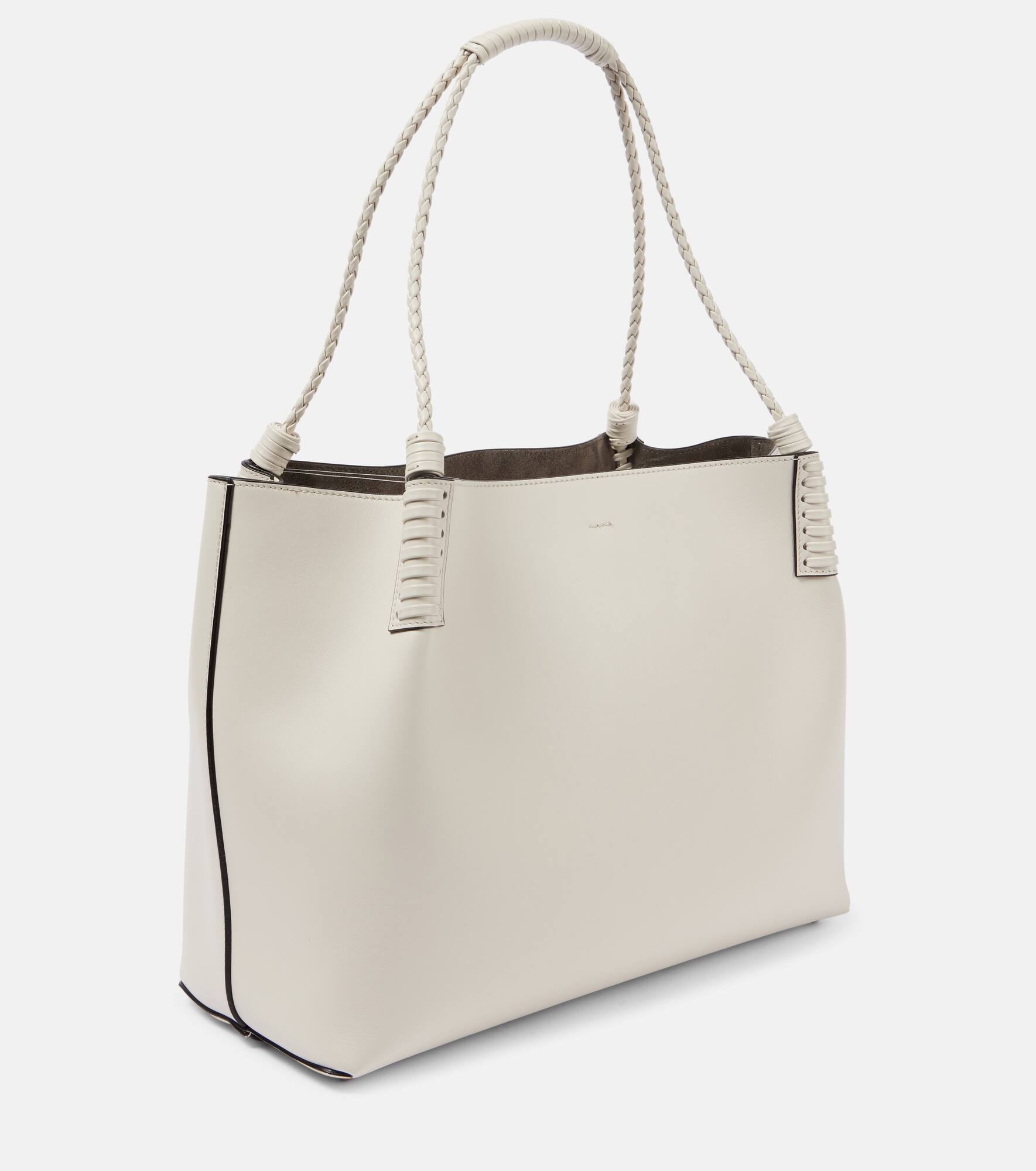 Libra Large leather tote bag - 4