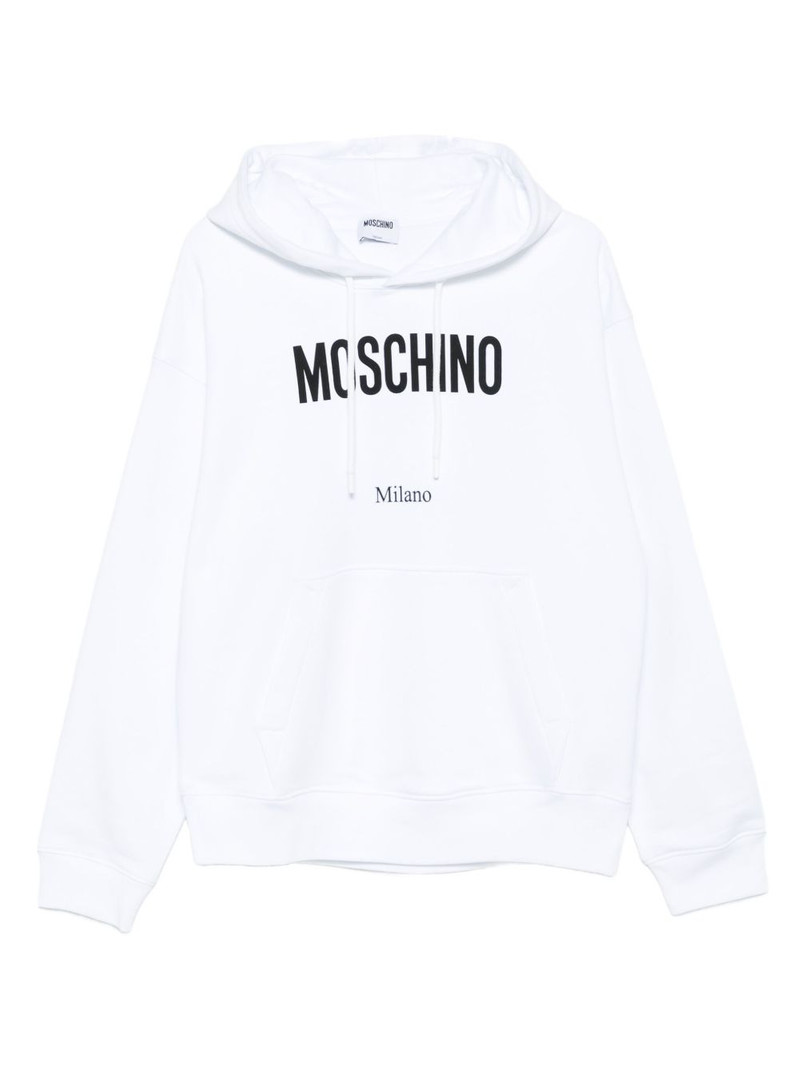 logo-print hoodie 1