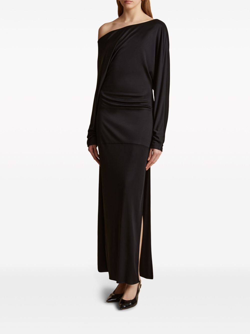 The Junet off-shoulder maxi dress - 2