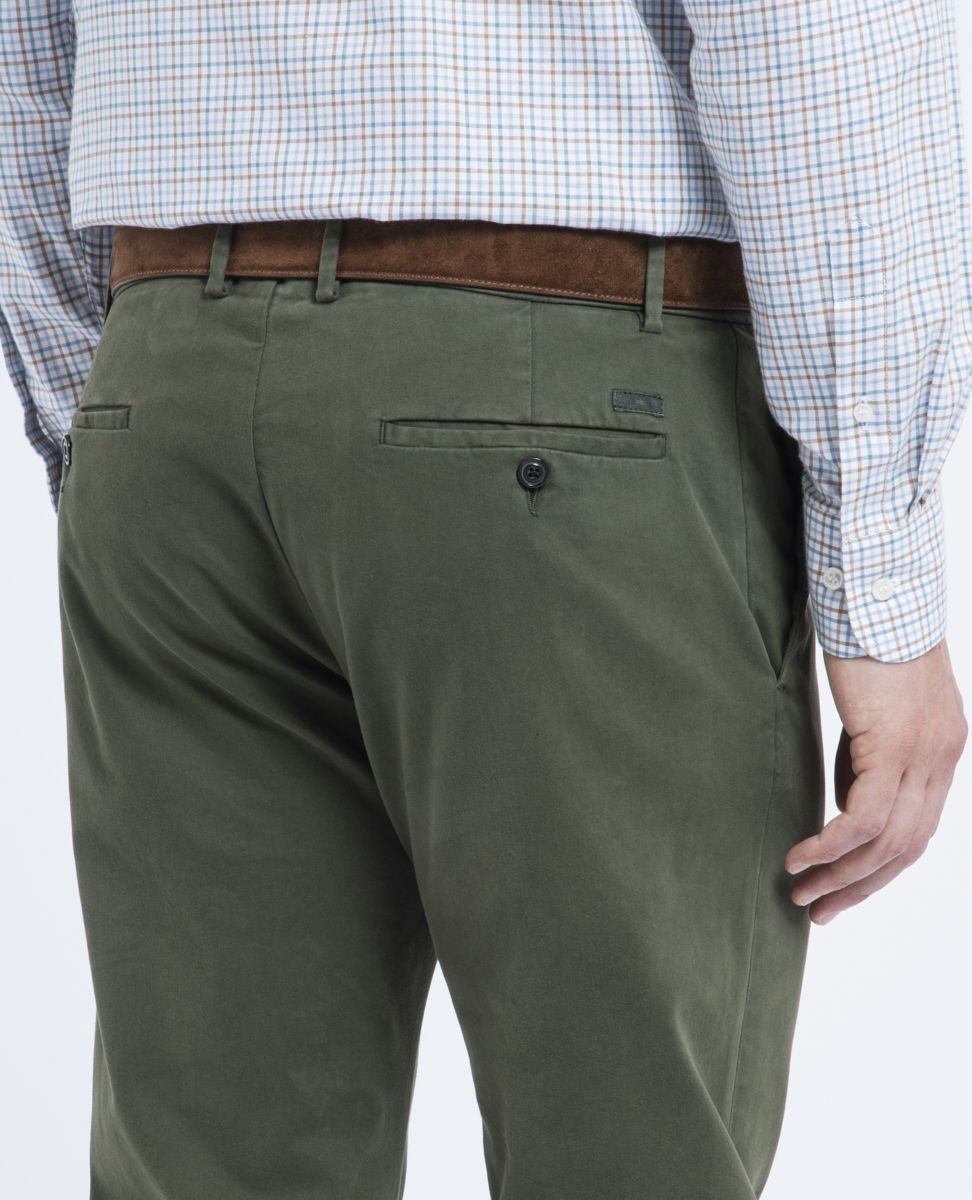 Stretch cotton Trousers - 5