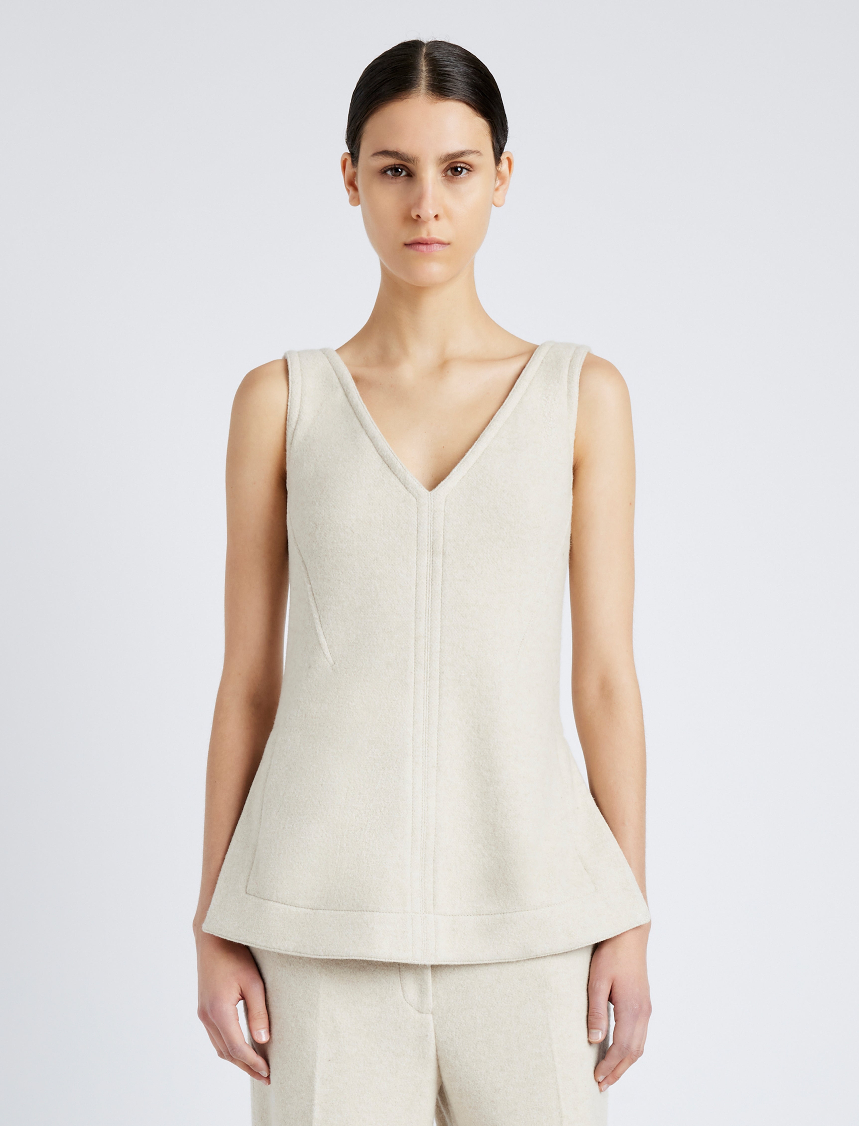 Winona Top in Wool Jersey - 2