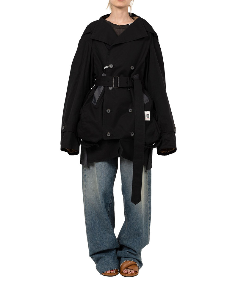 Reversed Front Trench Coat 13