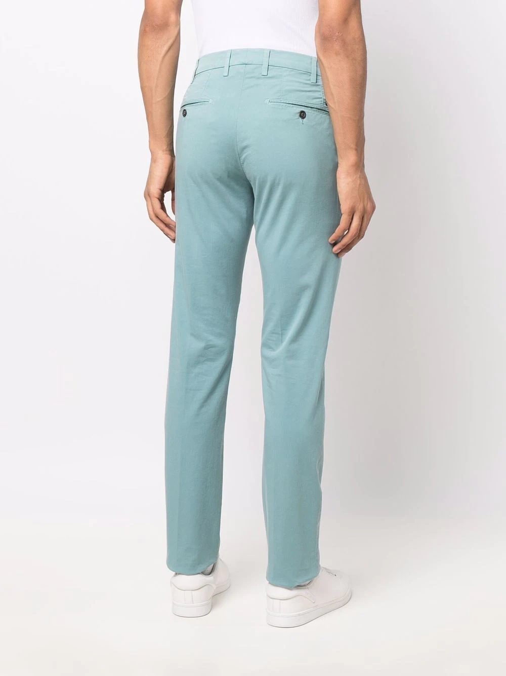 straight-leg chino trousers - 4