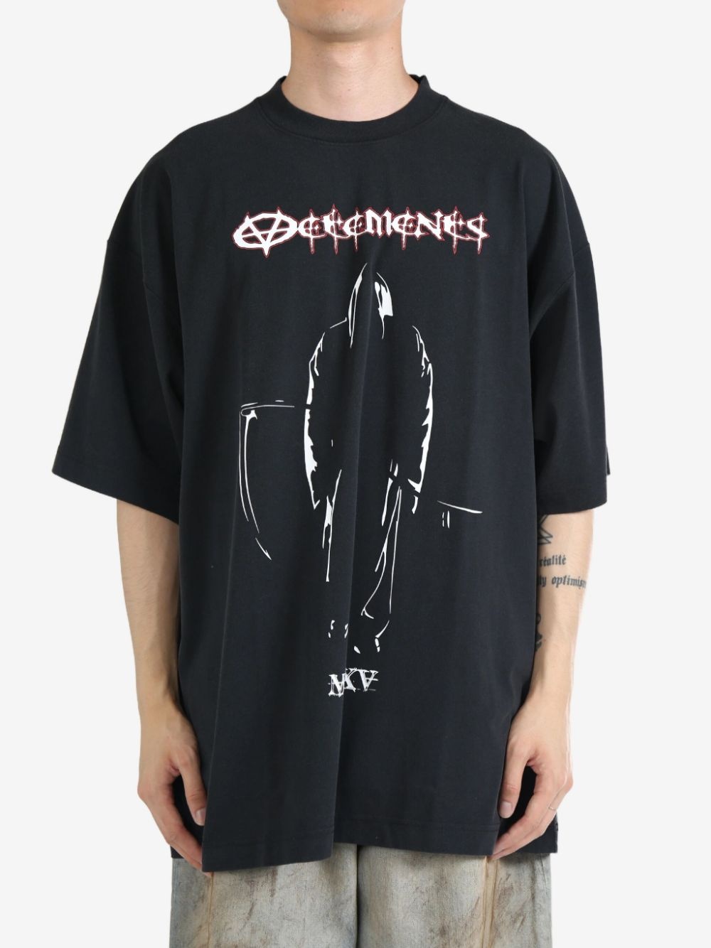 VETEMENTS Reaper Logo T-shirt | REVERSIBLE