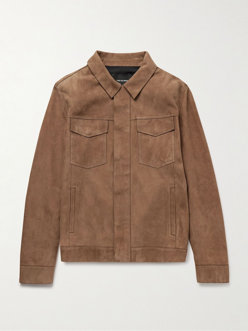 Suede Jacket Brown 1