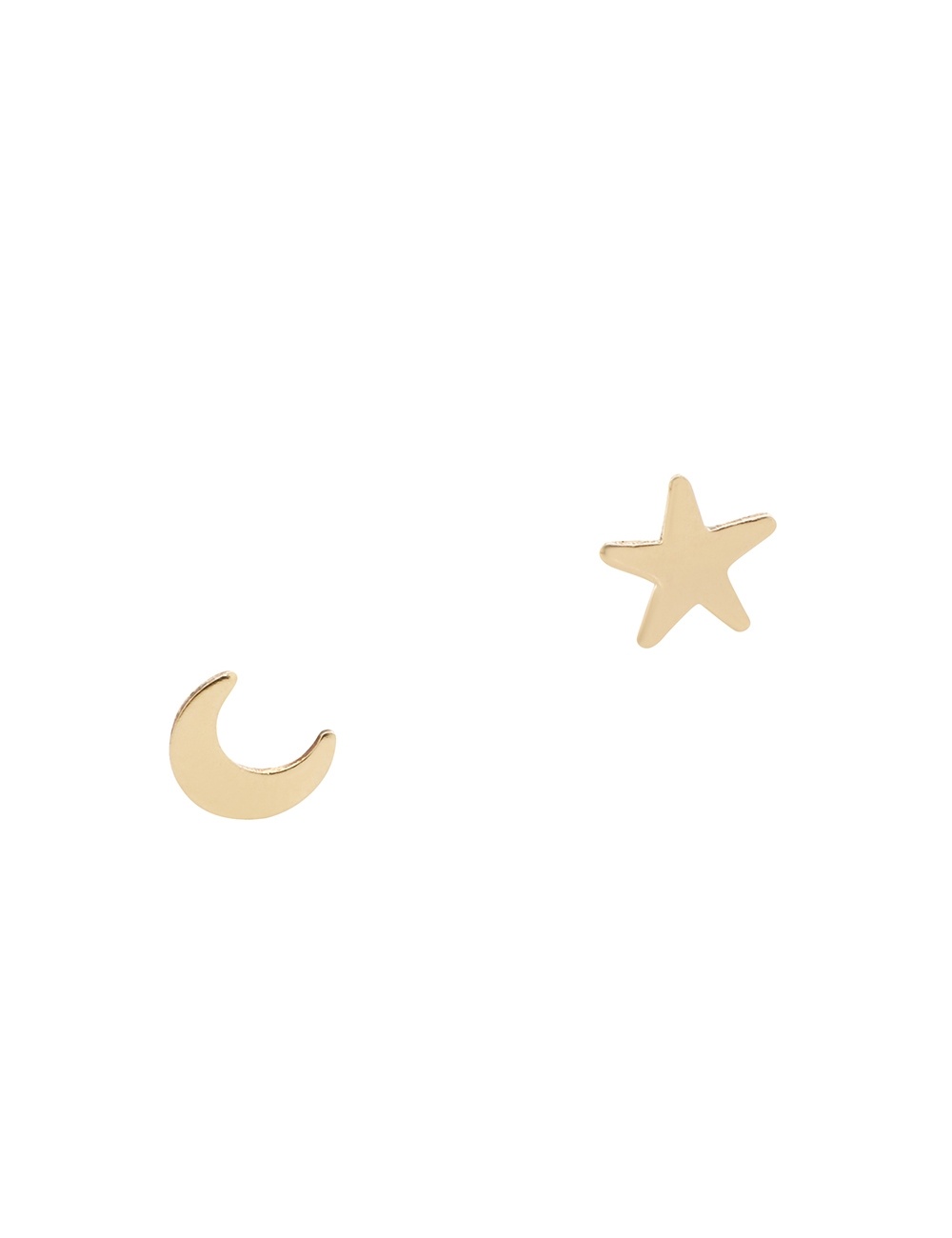 STAR AND MOON STUDS - 1
