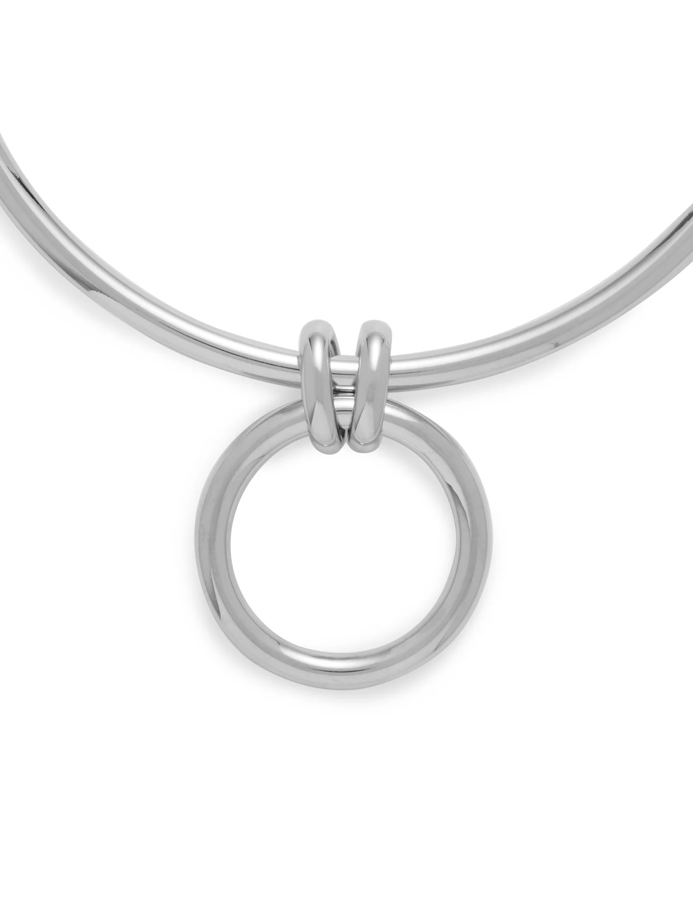 Sterling-silver ring choker - 3