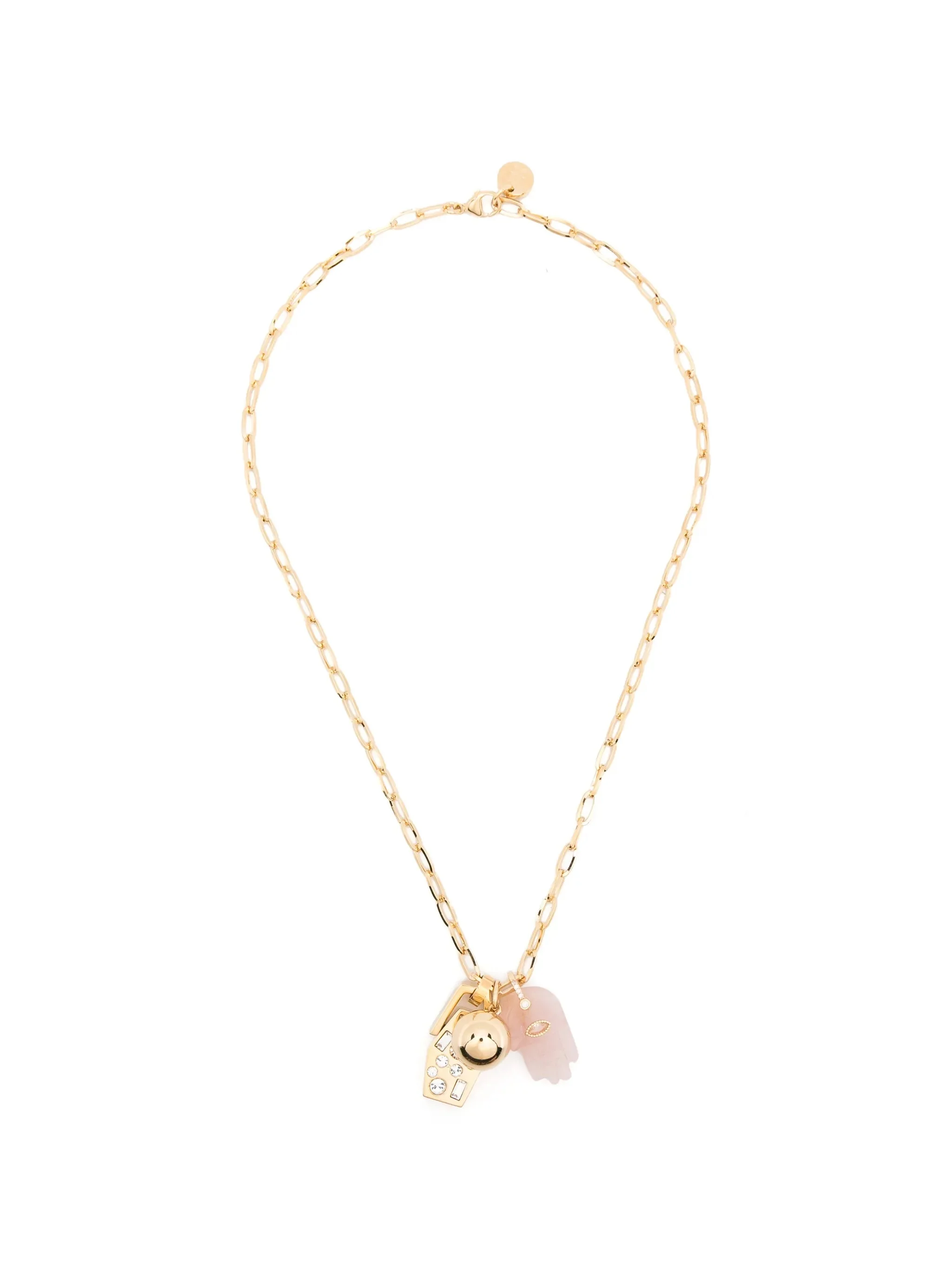 La Doublej Charm-detail Chain-link Necklace - 1