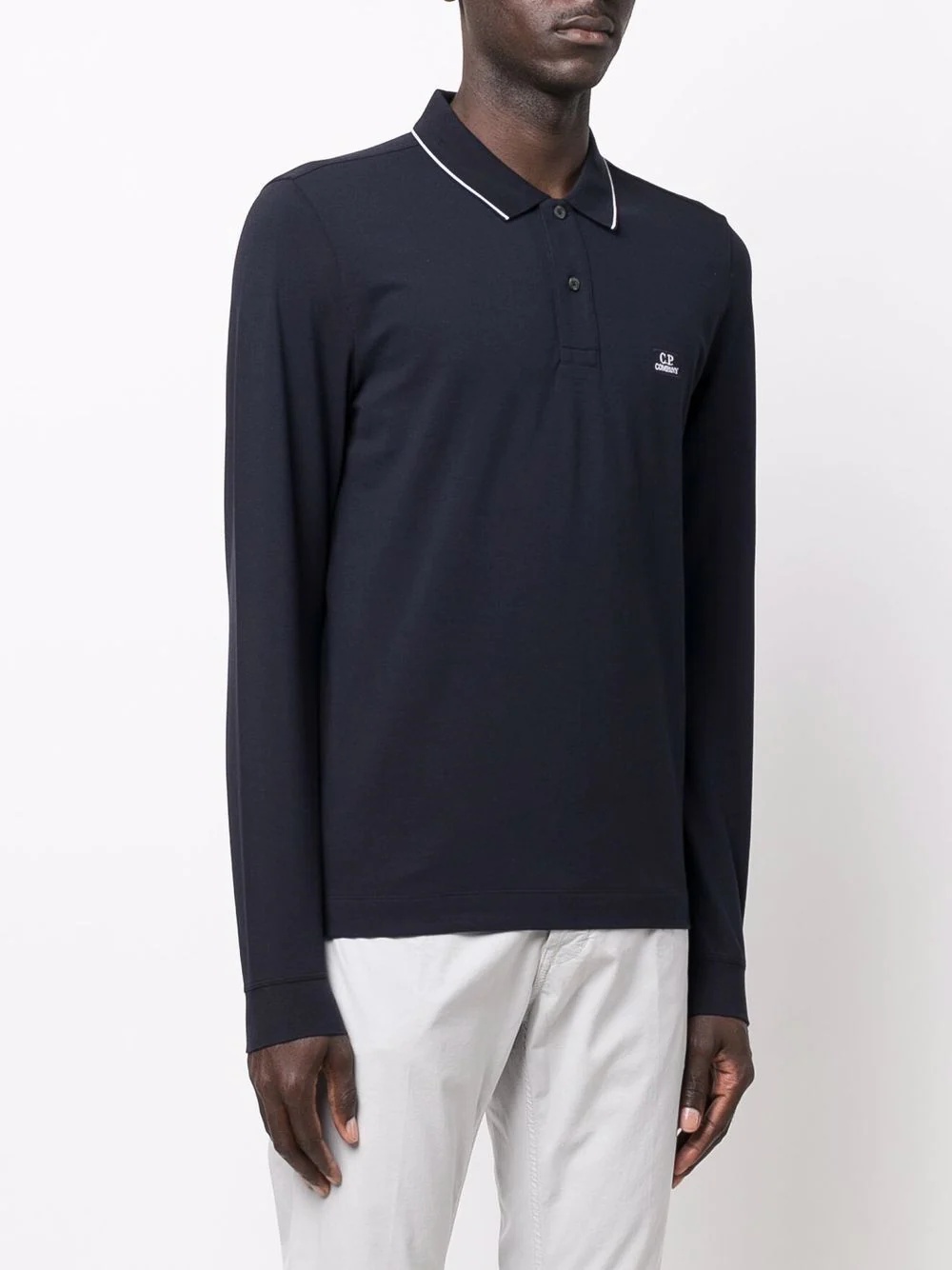 long-sleeve polo shirt - 3