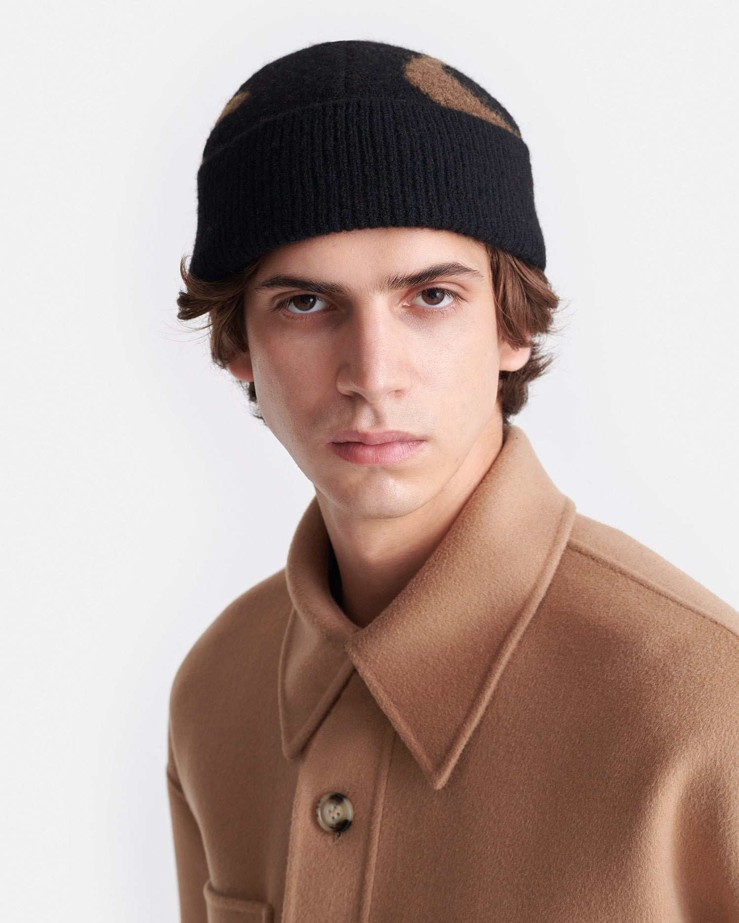 Compact Brushed Alpaca Beanie - 3