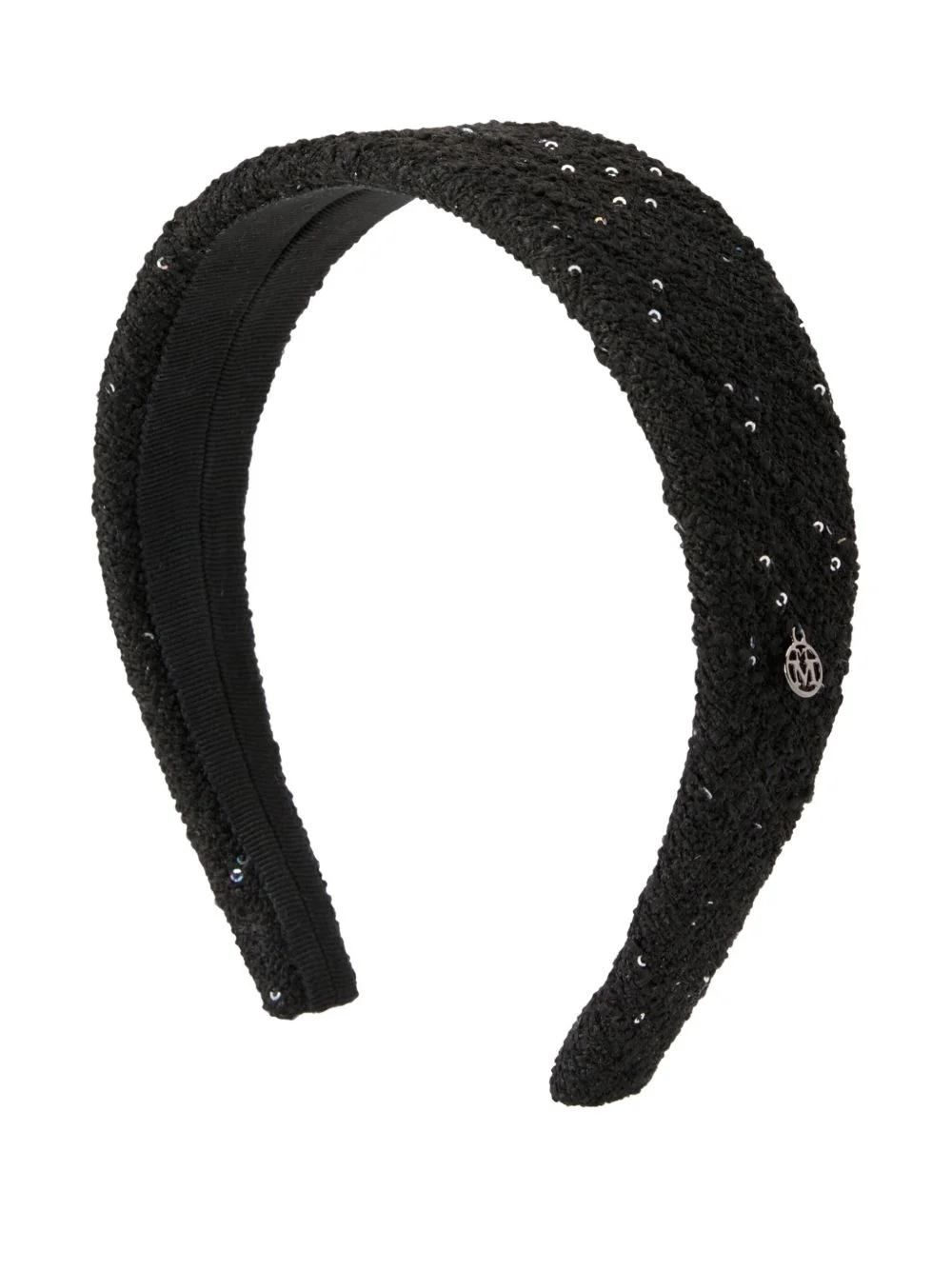 sequin-embellished headband - 1