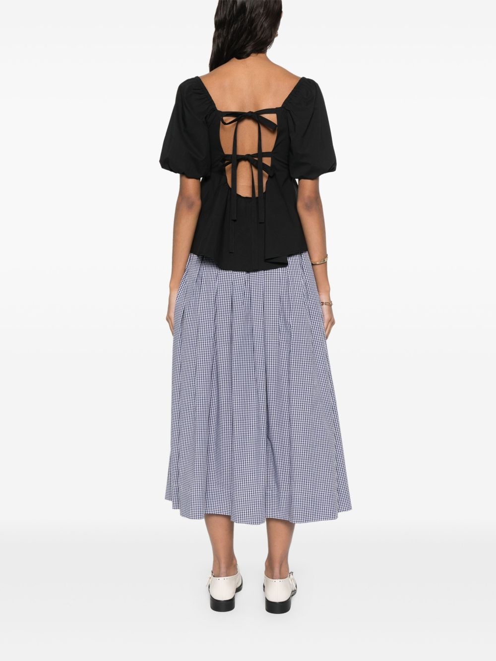 puff-sleeves blouse - 2