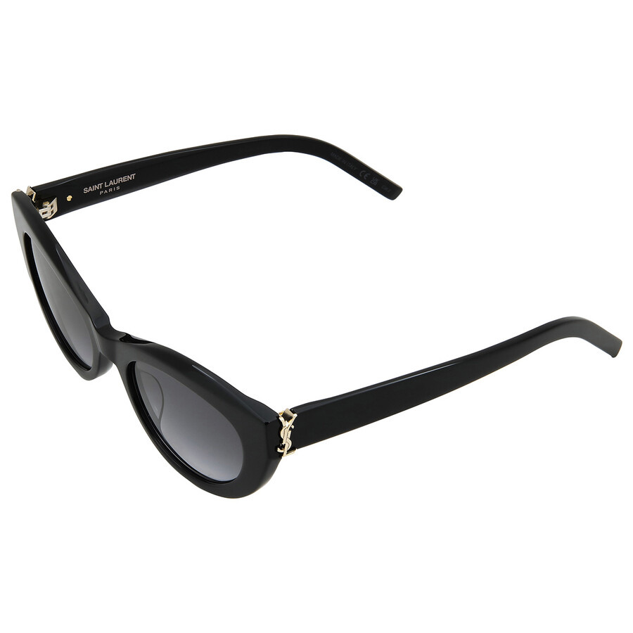 Saint Laurent Grey Geometric Ladies Sunglasses SL M115 002 54 - 5