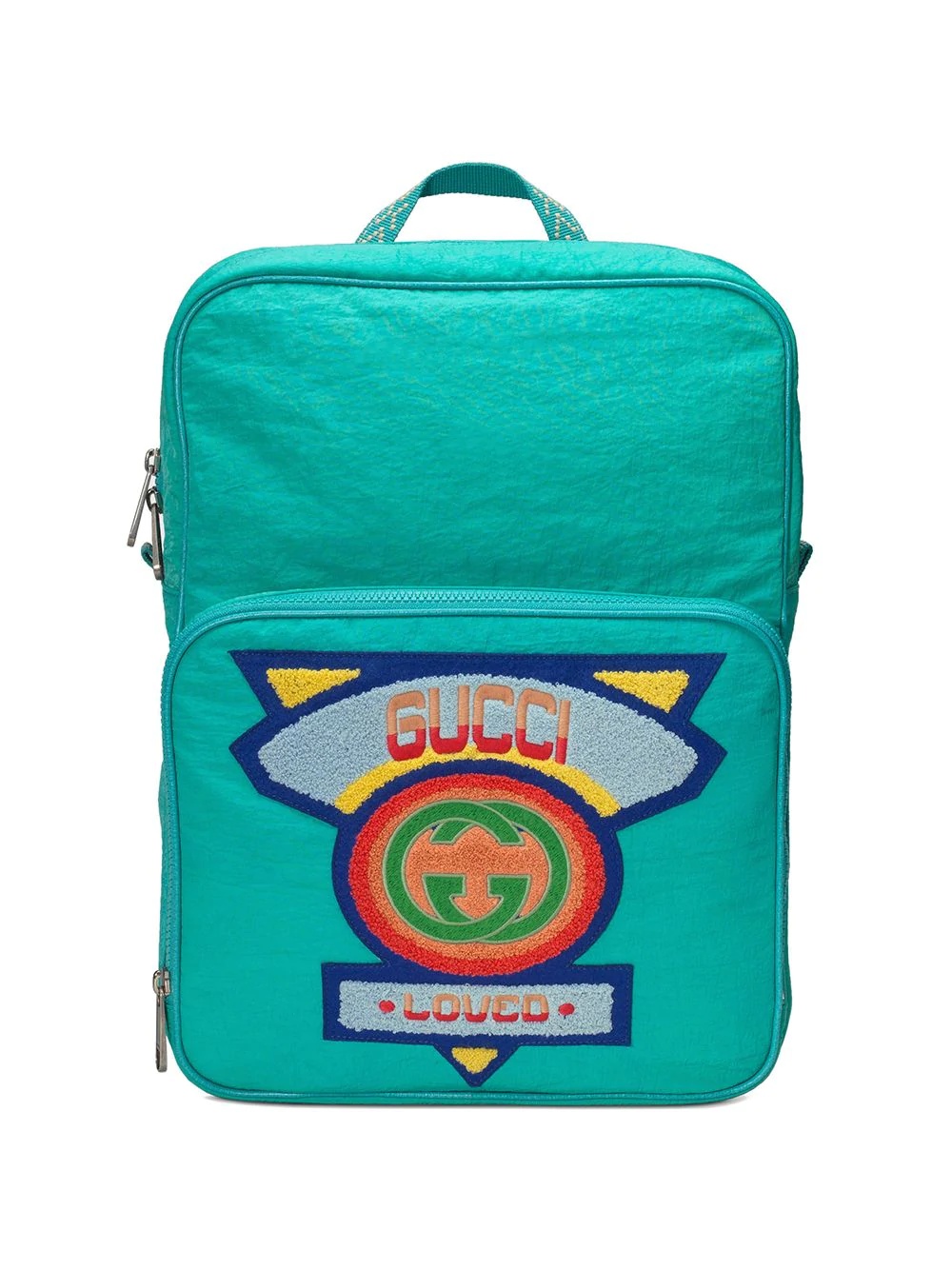 Medium backpack with Gucci '80s patch - 1