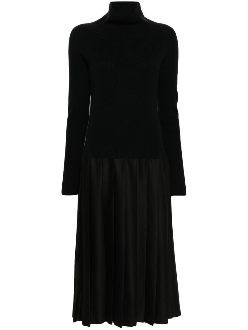 pleated maxi dress 1