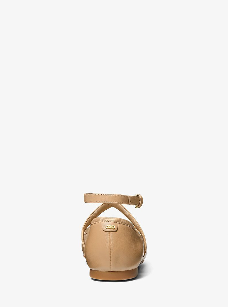 Collette Leather Ballet Flat 3