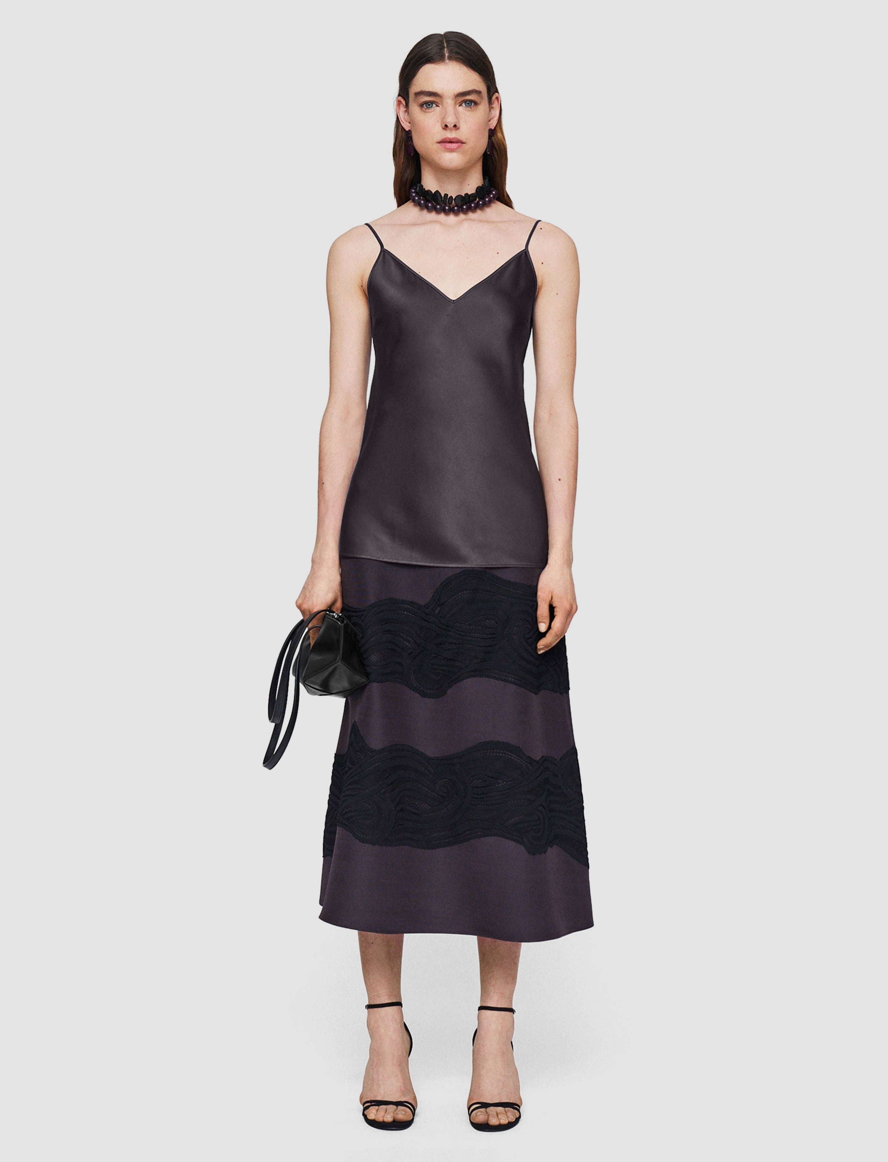 Clea Silk Satin Camisole - 5