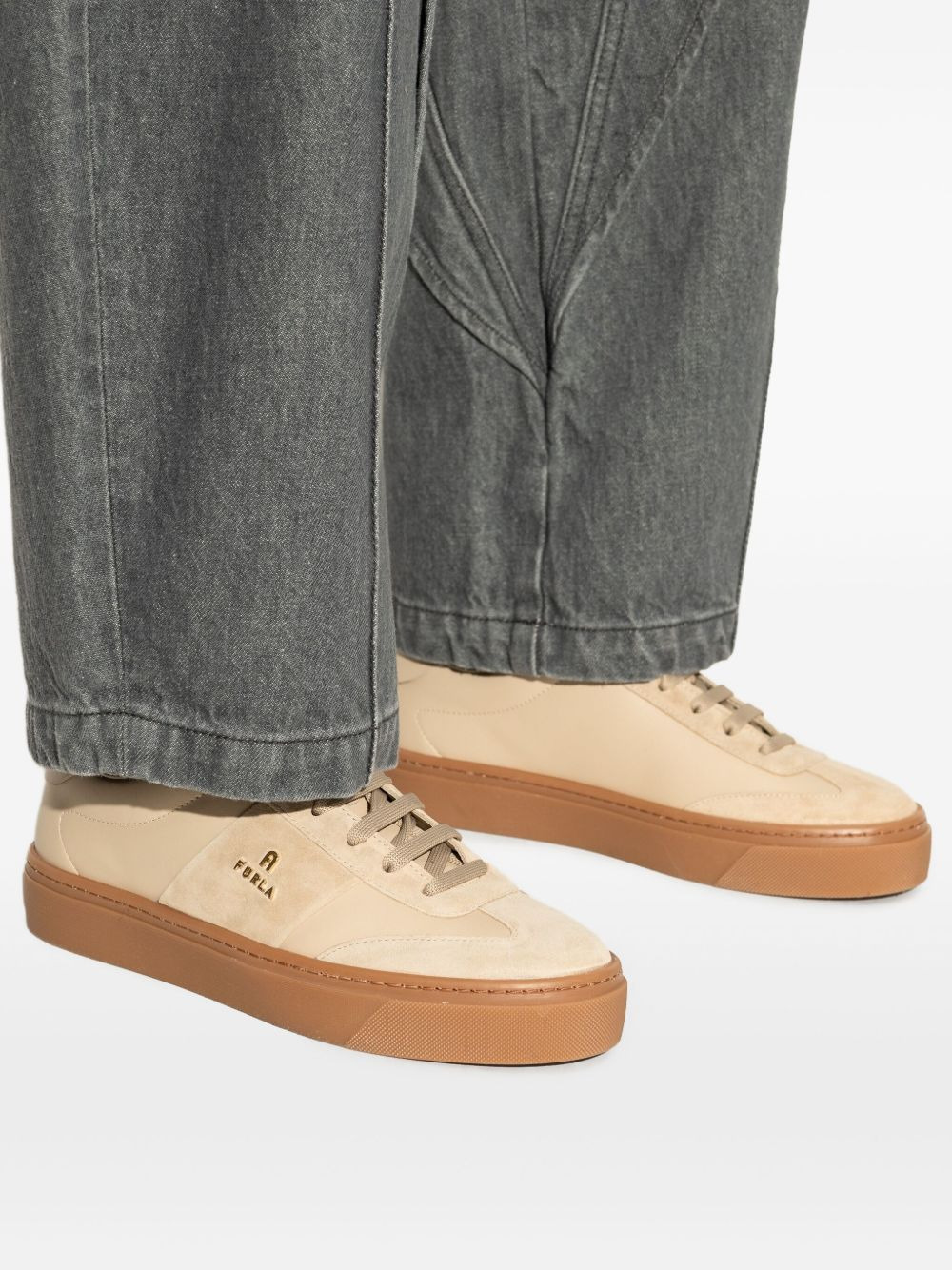 Enjoy leather suede sneakers - 5
