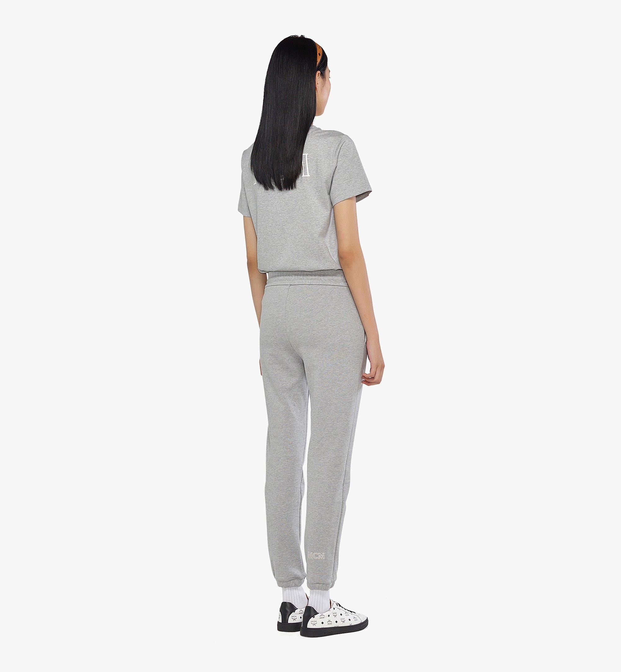 Women’s MCM Essentials Logo Track Pants in Organic Cotton - 4