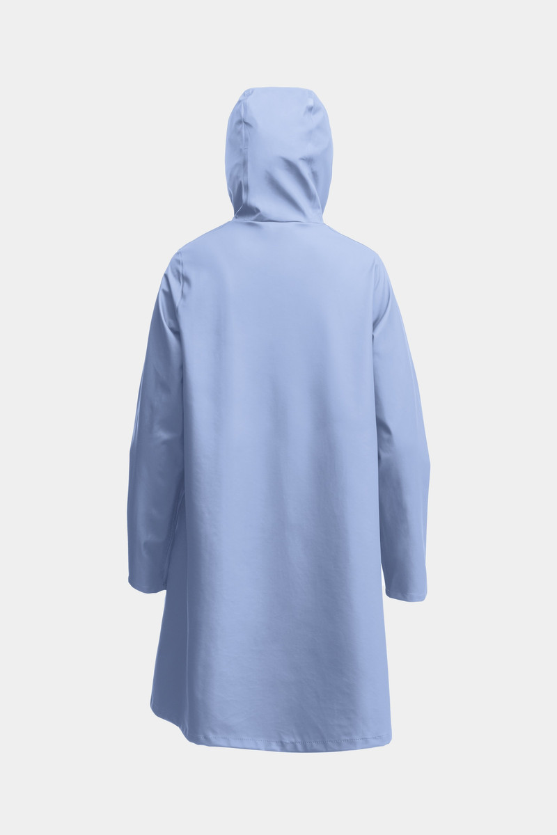 Mosebacke Lightweight Raincoat Light Blue 3