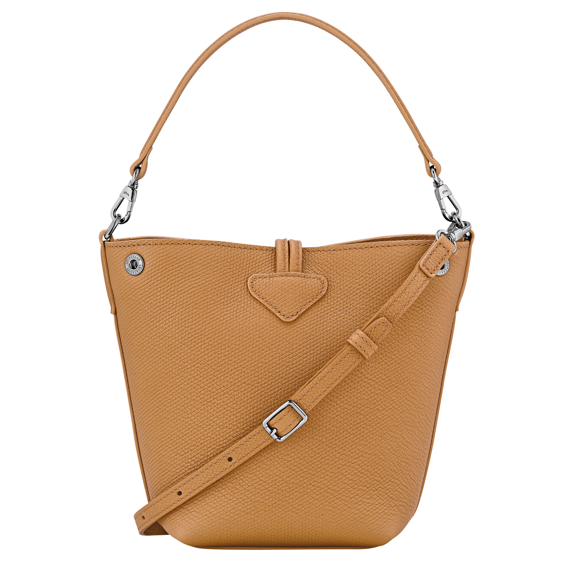 Le Roseau XS Bucket bag Walnut - Leather - 4