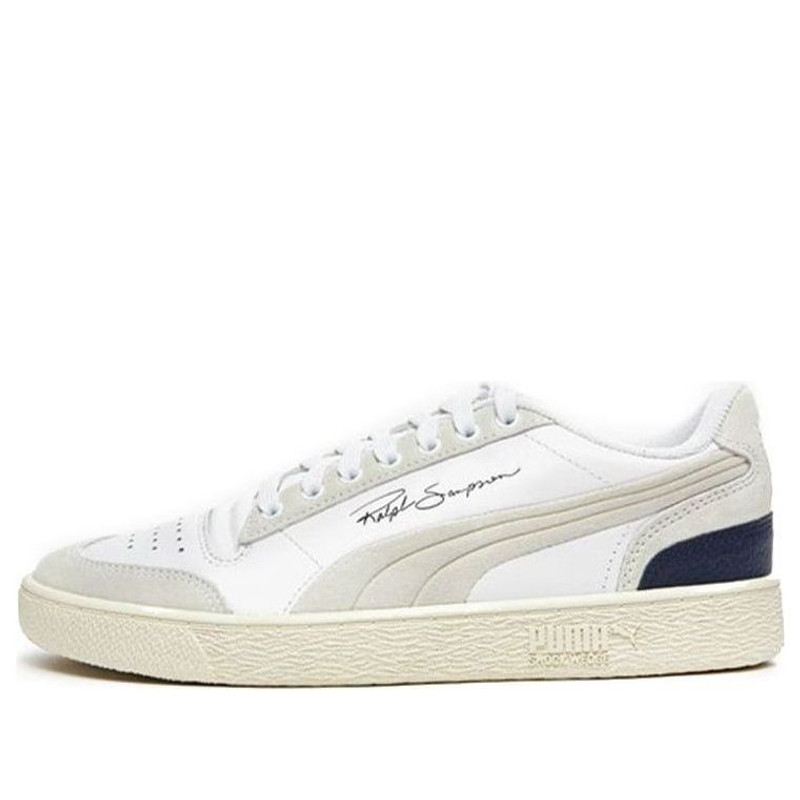 PUMA Ralph Sampson Lo Prm 회색/백색/검정 낮은 널 신발 373341-01 - 1