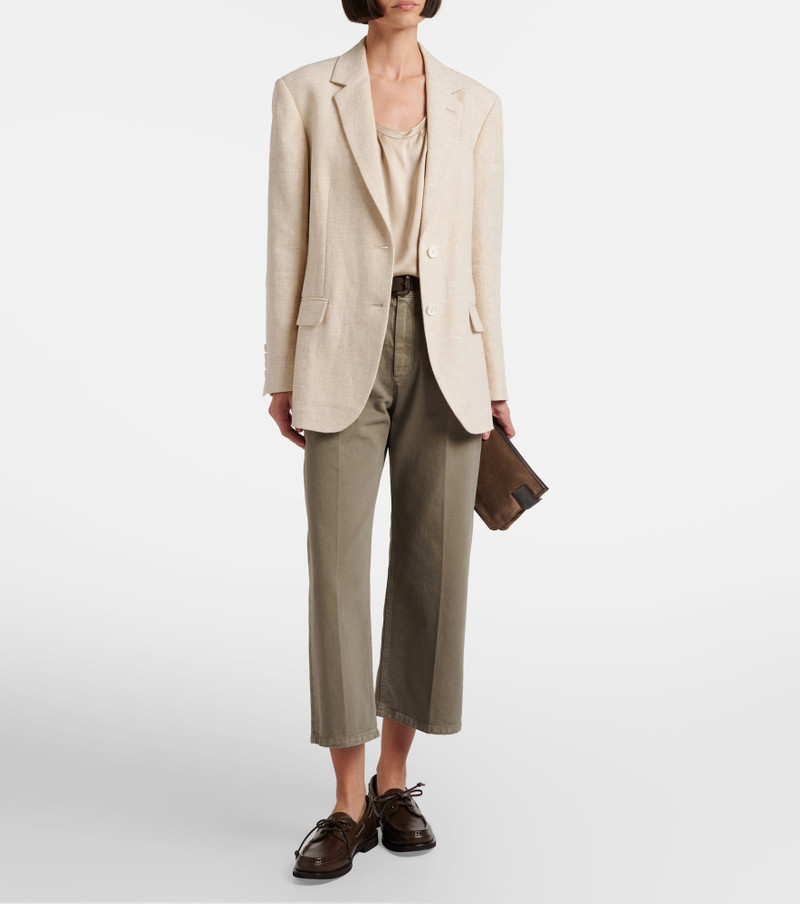 Brunello Cucinelli Cropped wide-leg jeans outlook
