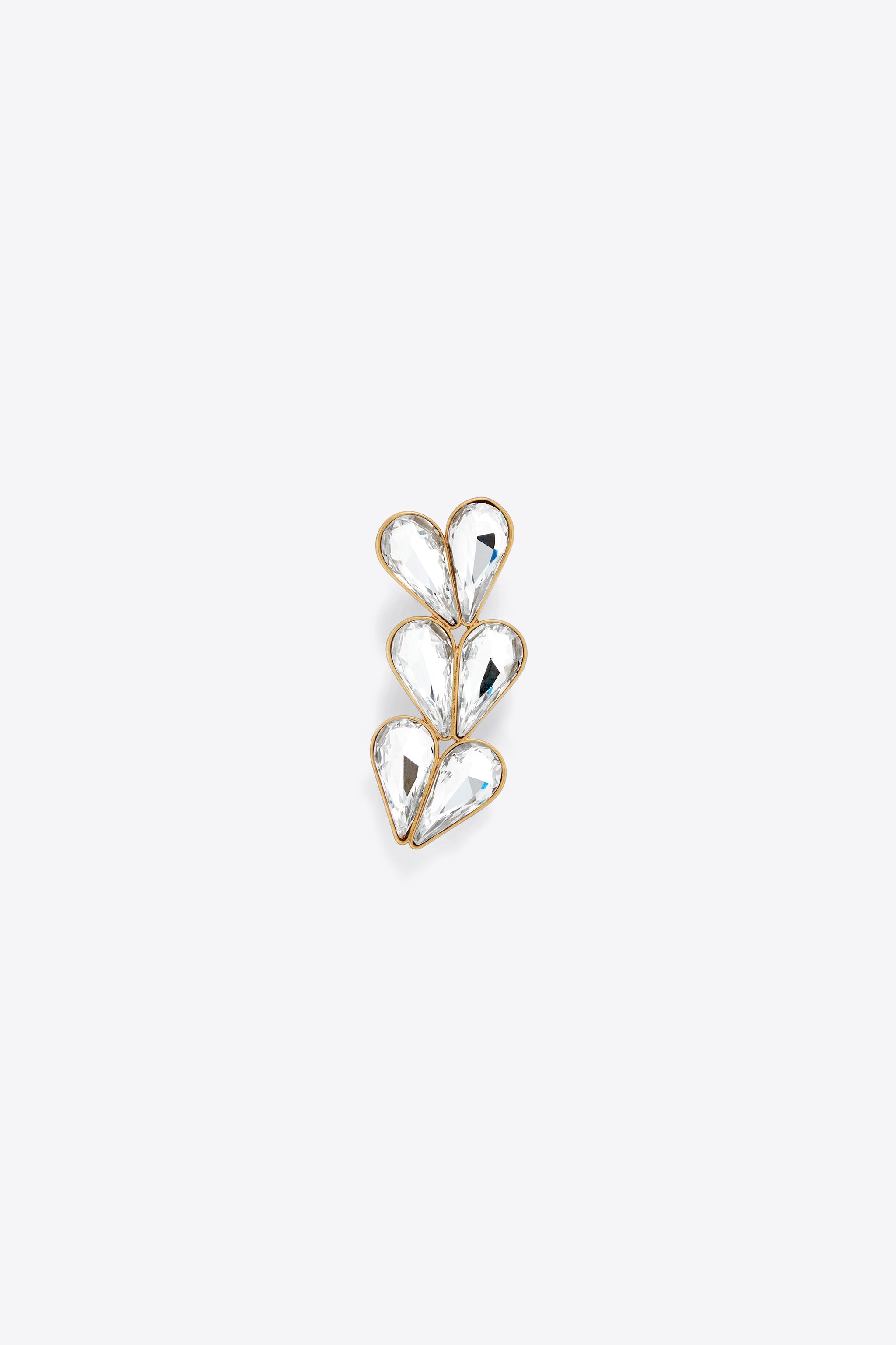 CRYSTAL HEART EARCUFF 1