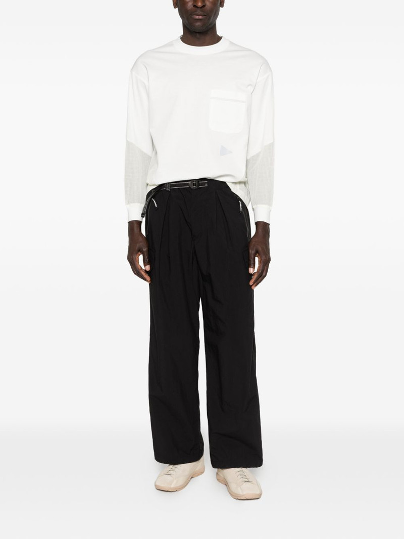 and Wander pocket long-sleeved T-shirt outlook