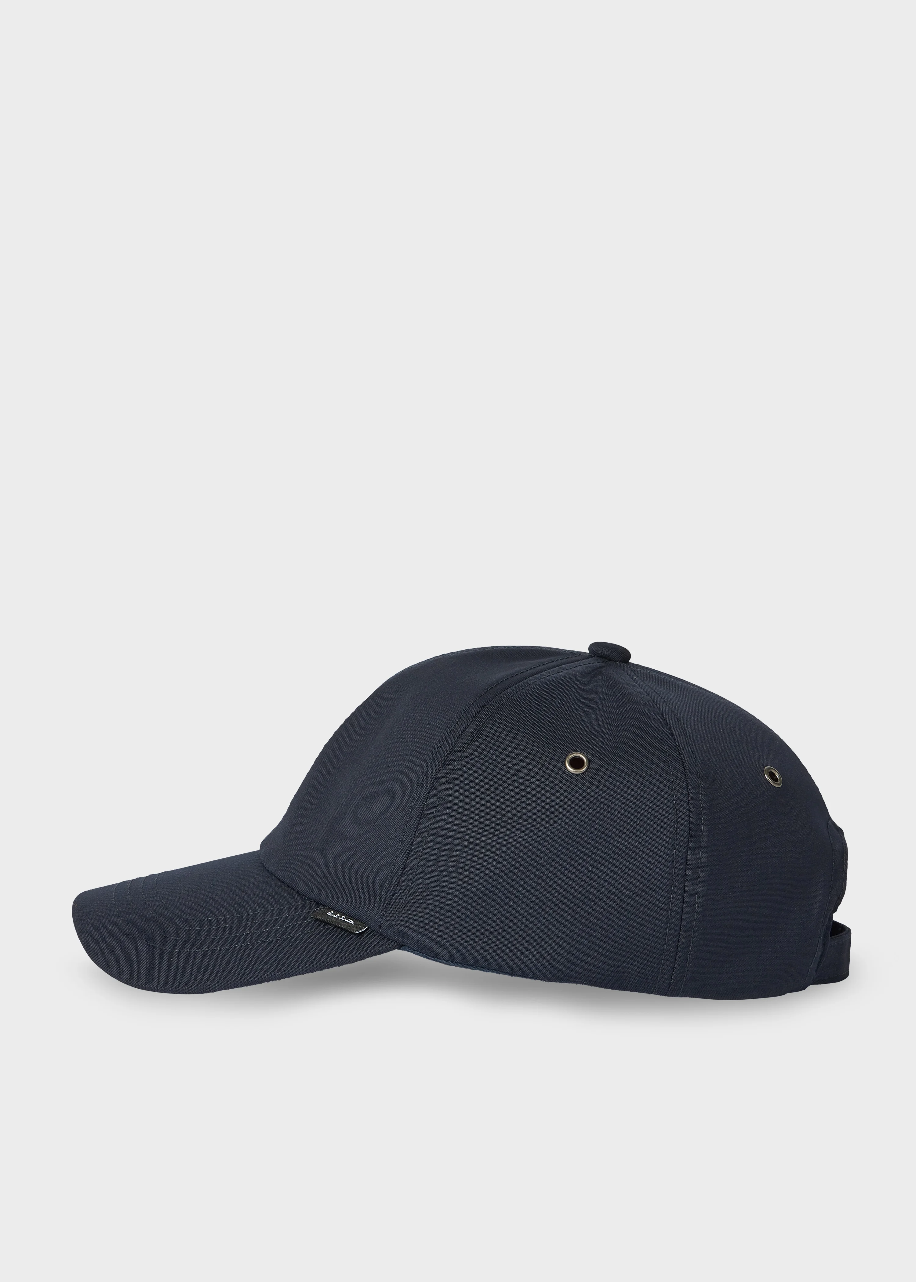 Navy Contrast Brim Baseball Cap - 1